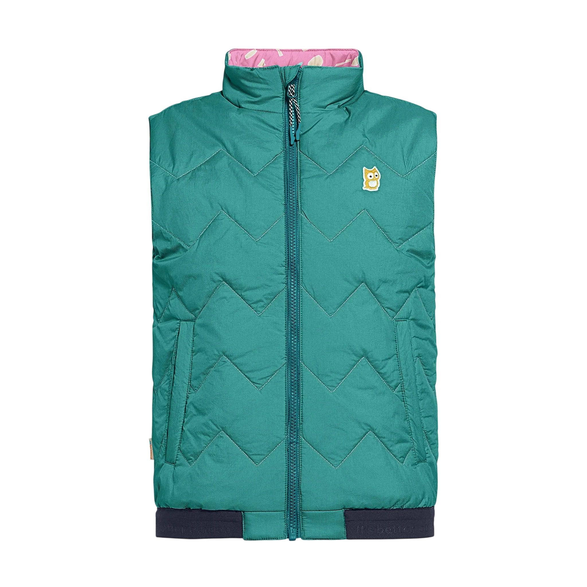 Icon reversible PrimaLoft vest "Underground" Jade green / Taffy