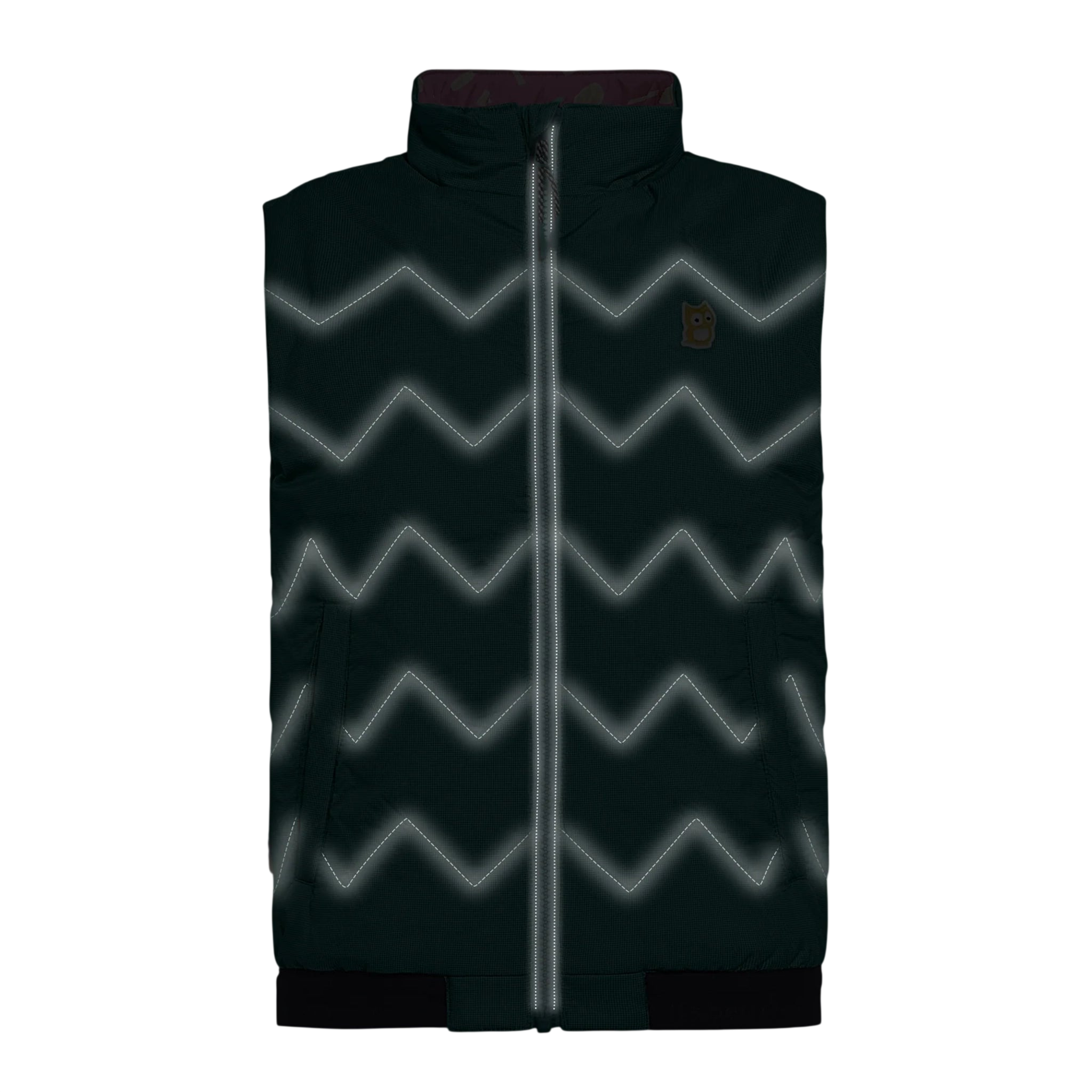 Gilet réversible PrimaLoft Icon "Underground" Jade green / Taffy