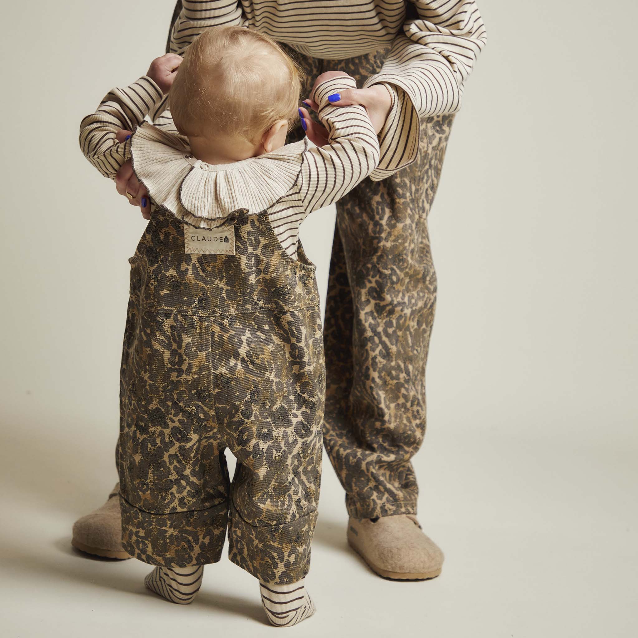 Blythe Leopard Dungaree Leopard Print