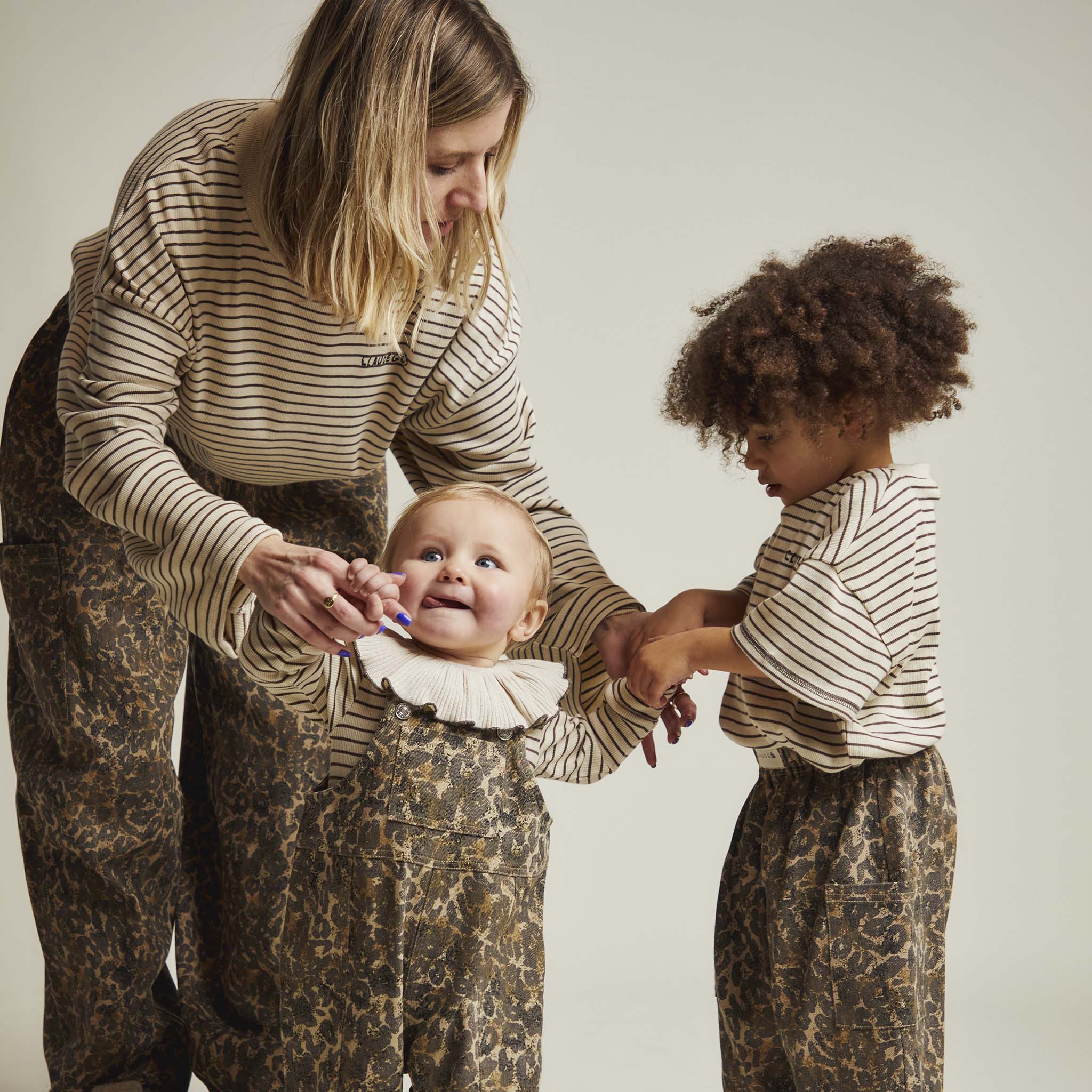 Blythe Leopard Dungaree Leopard Print