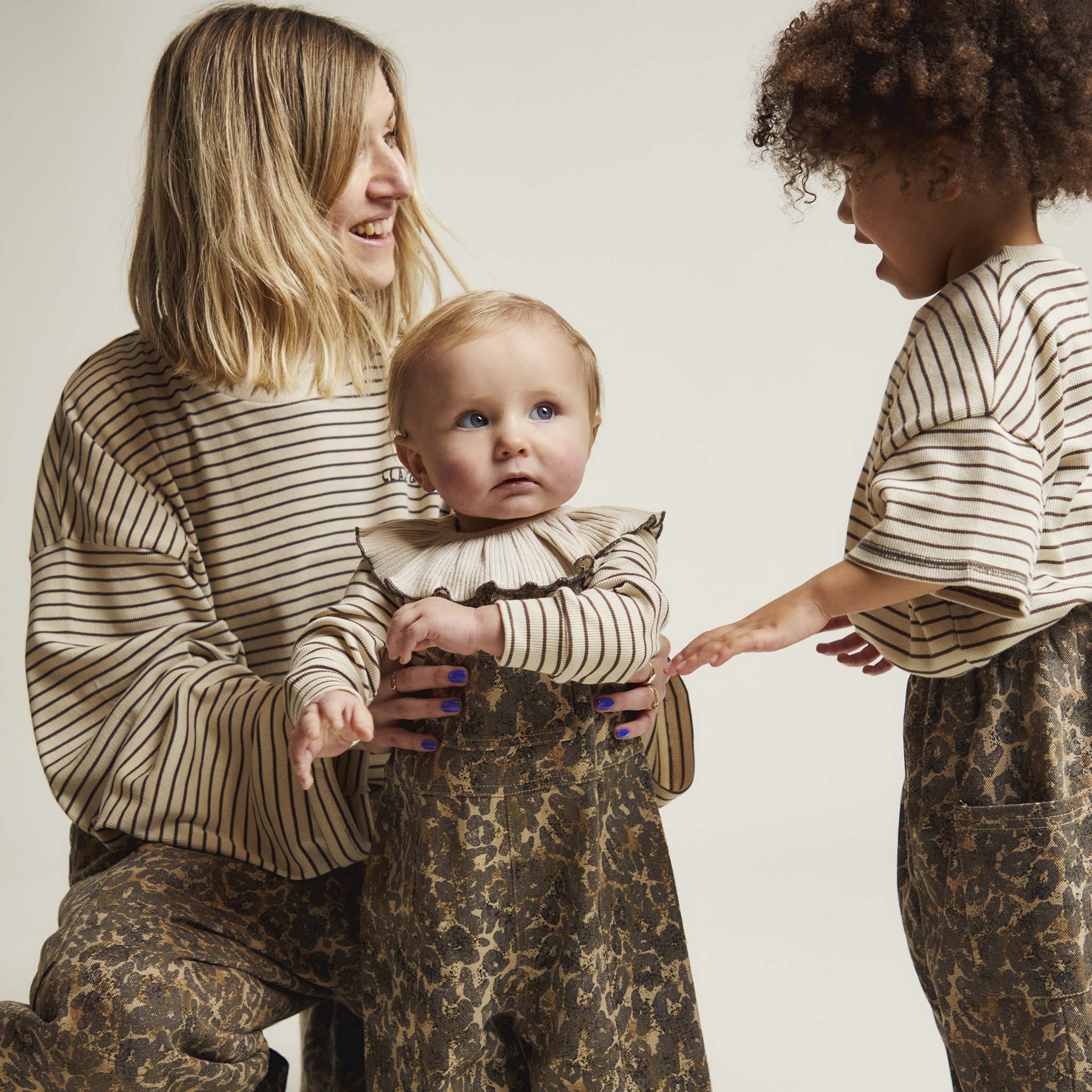 Blythe Leopard Dungaree Leopard Print