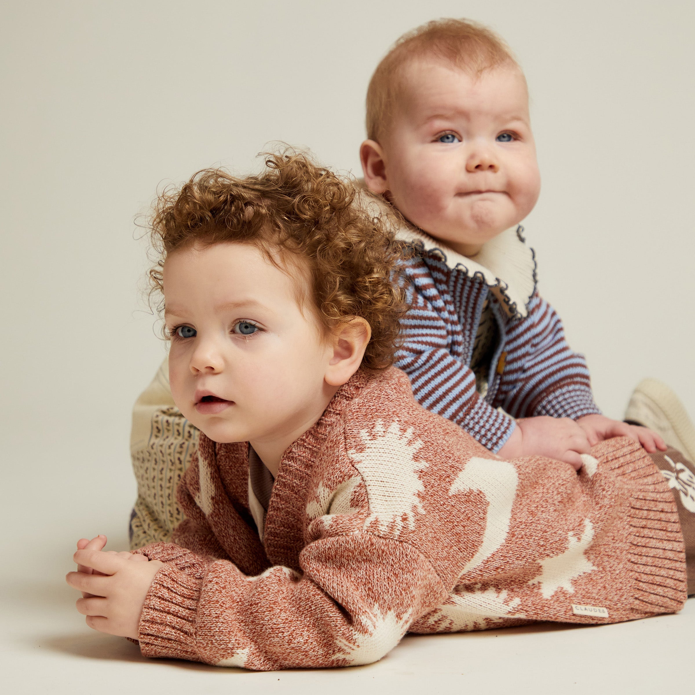 Cozmo Russet Moon Star Cardigan Russet