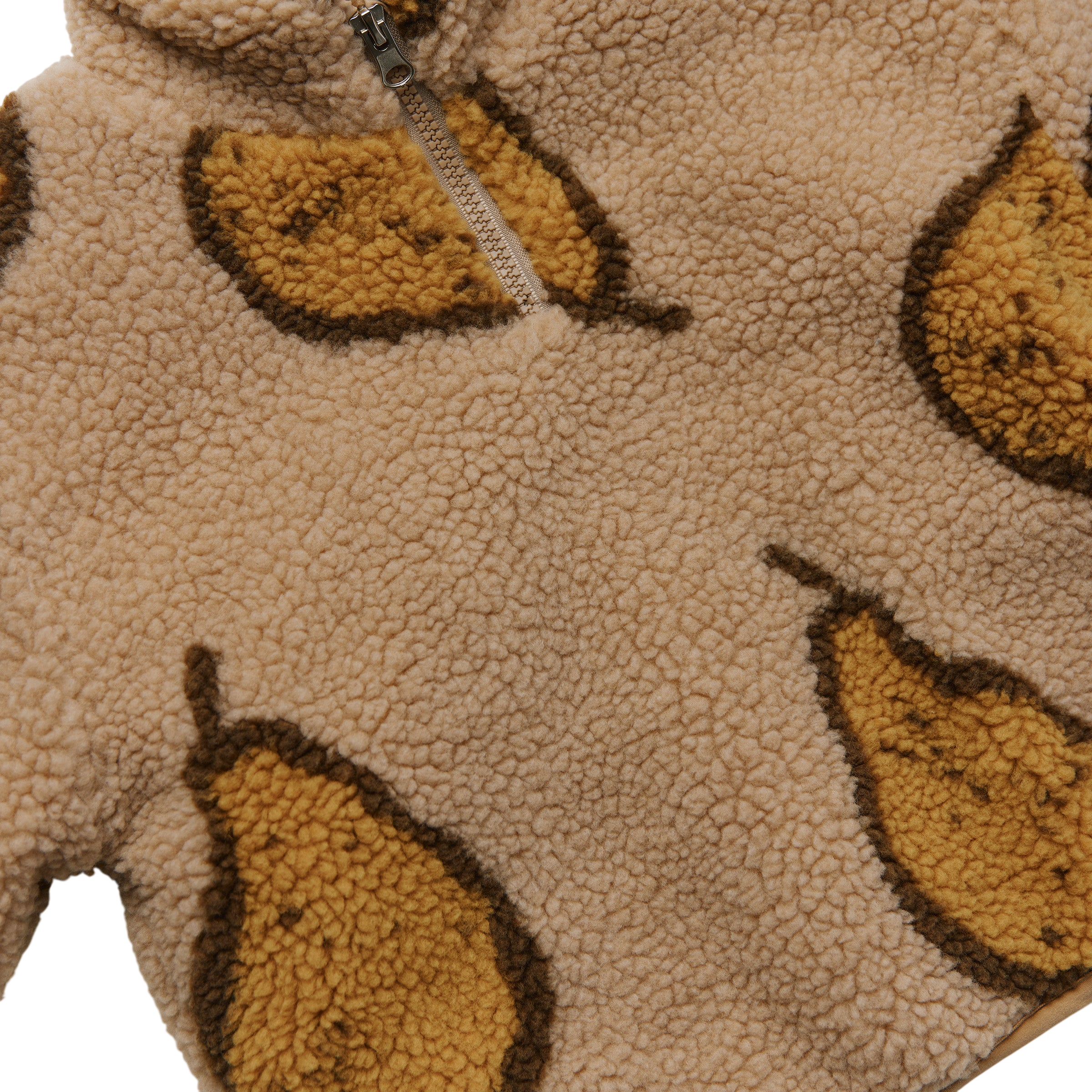 Drew Almond Pear Borg Jacket Almond