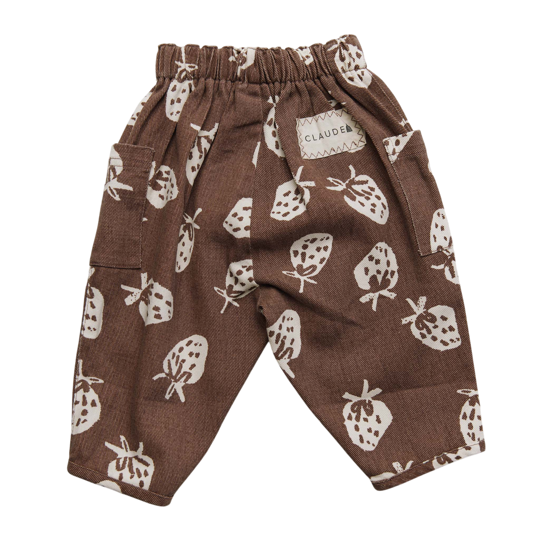 Emerson Choc Strab Trouser Chocolate