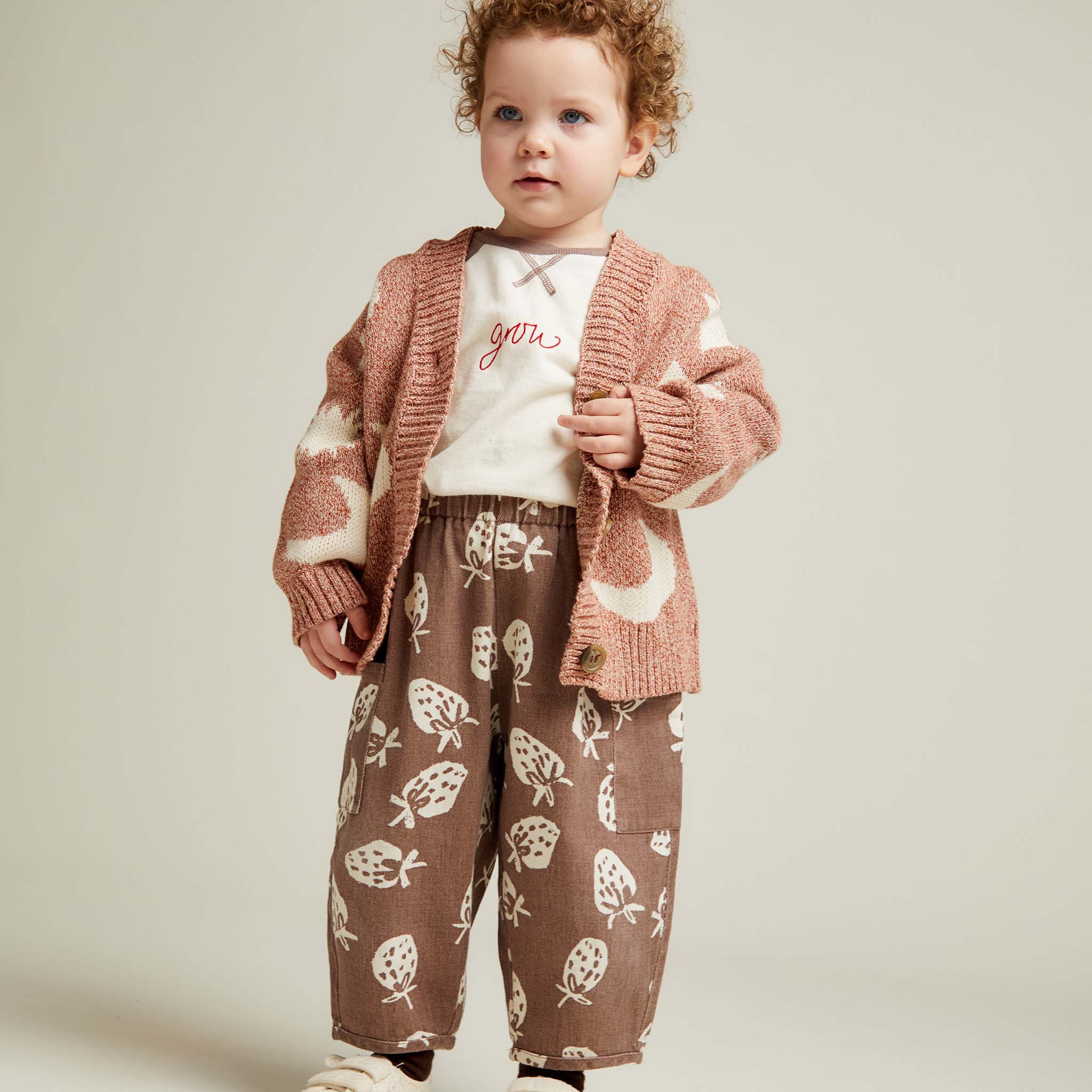 Emerson Choc Strab Trouser Chocolate