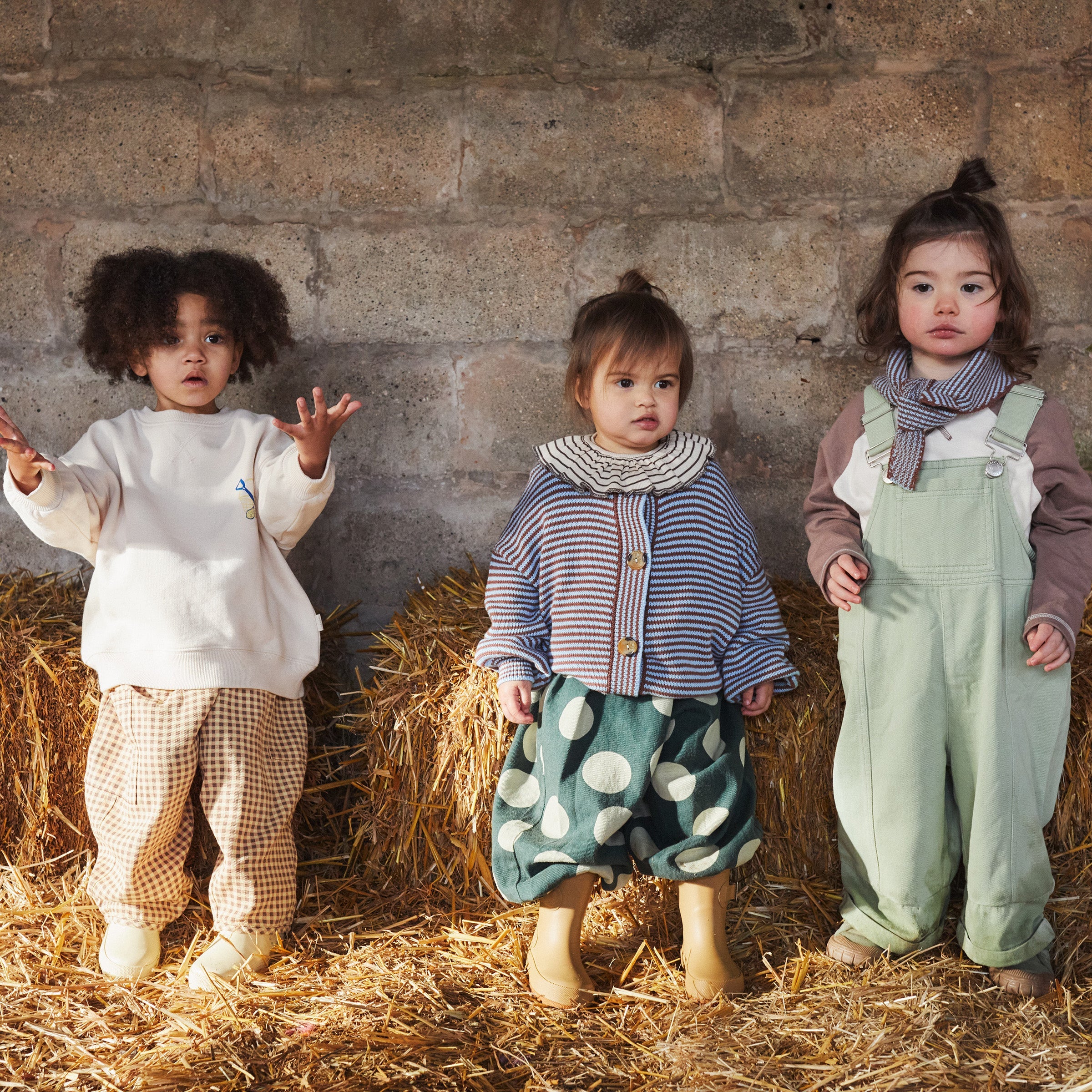 Emerson Kale Polka Trouser Kale