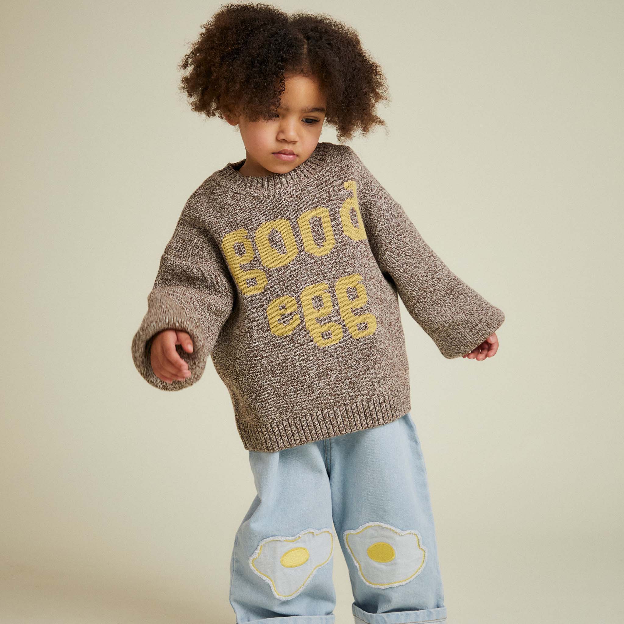 Greta Good Egg Sweater Coco