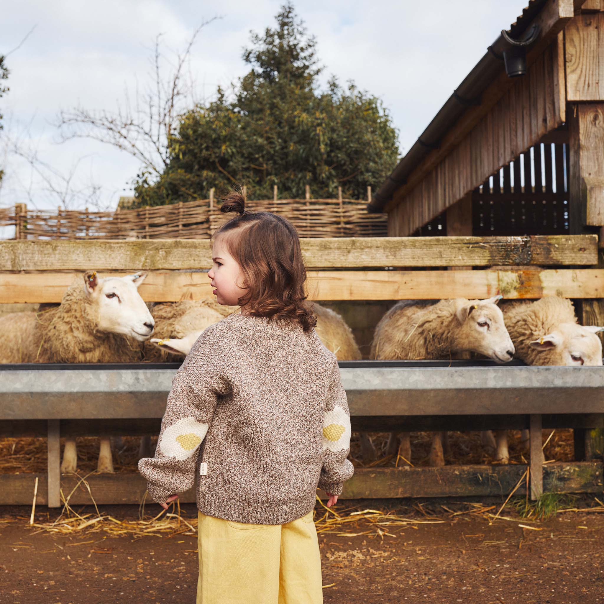 Greta Good Egg Sweater Coco