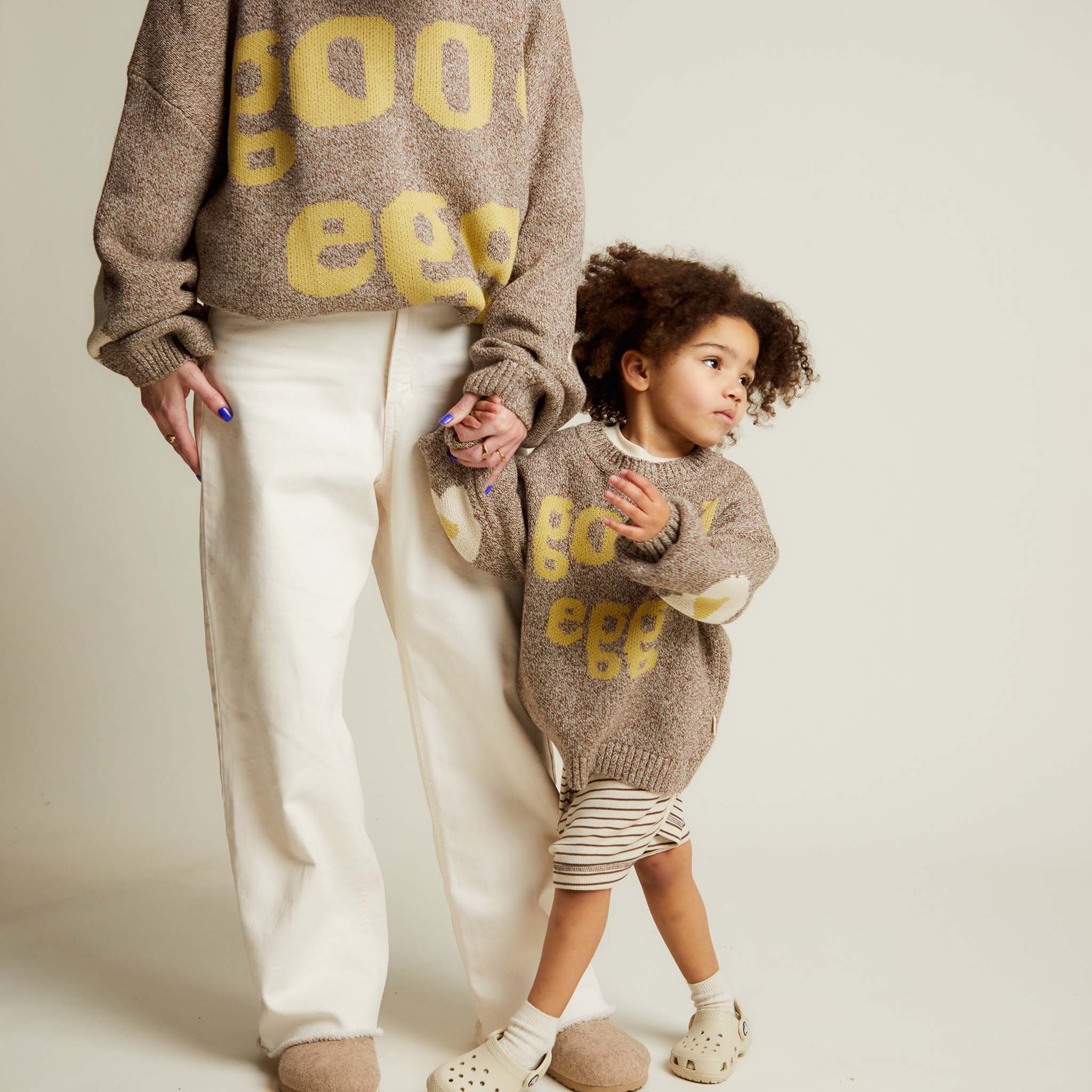 Greta Good Egg Sweater Coco