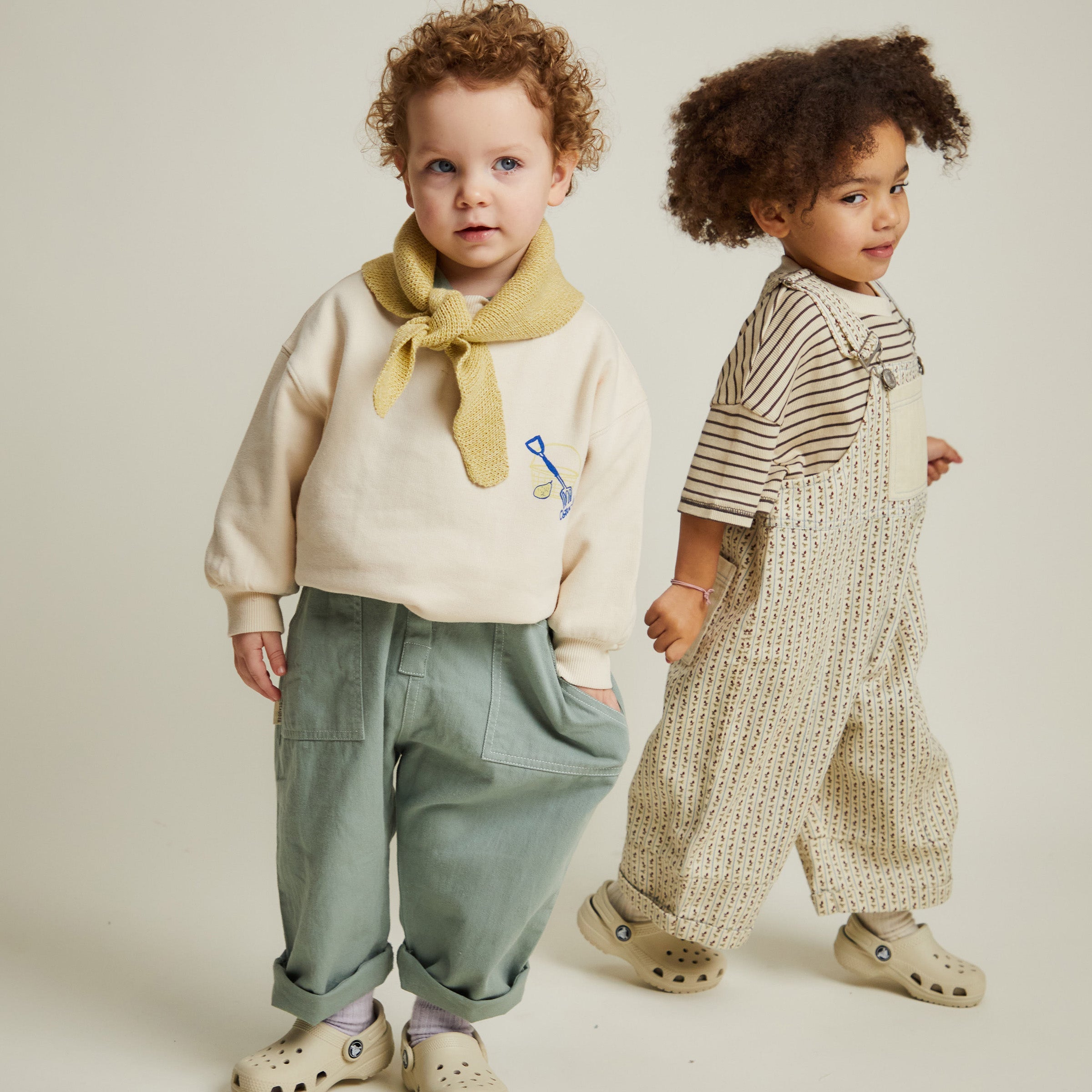 Lenni Coco Stripe Tee Coco & Cream