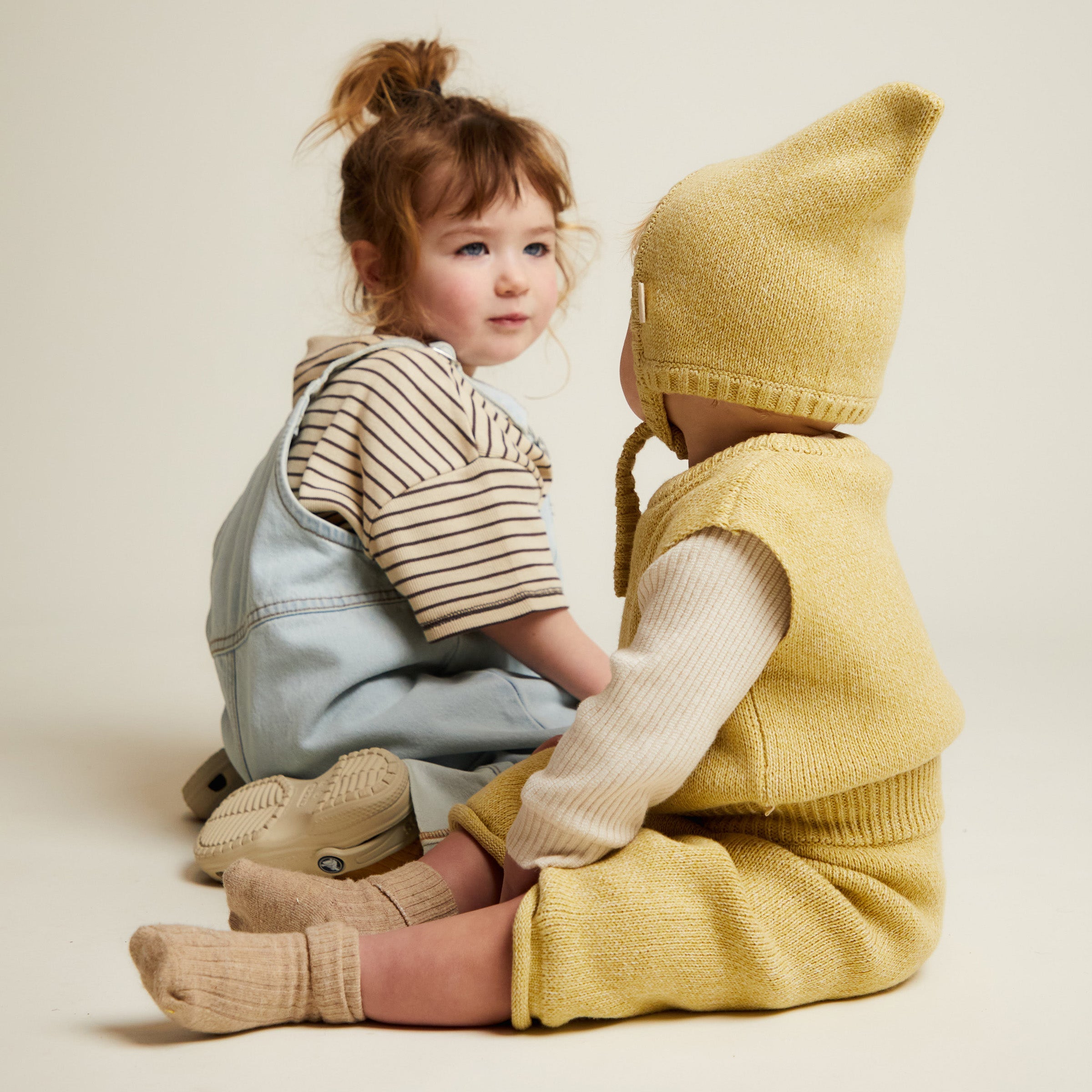 Lenni Coco Stripe Tee Coco & Cream