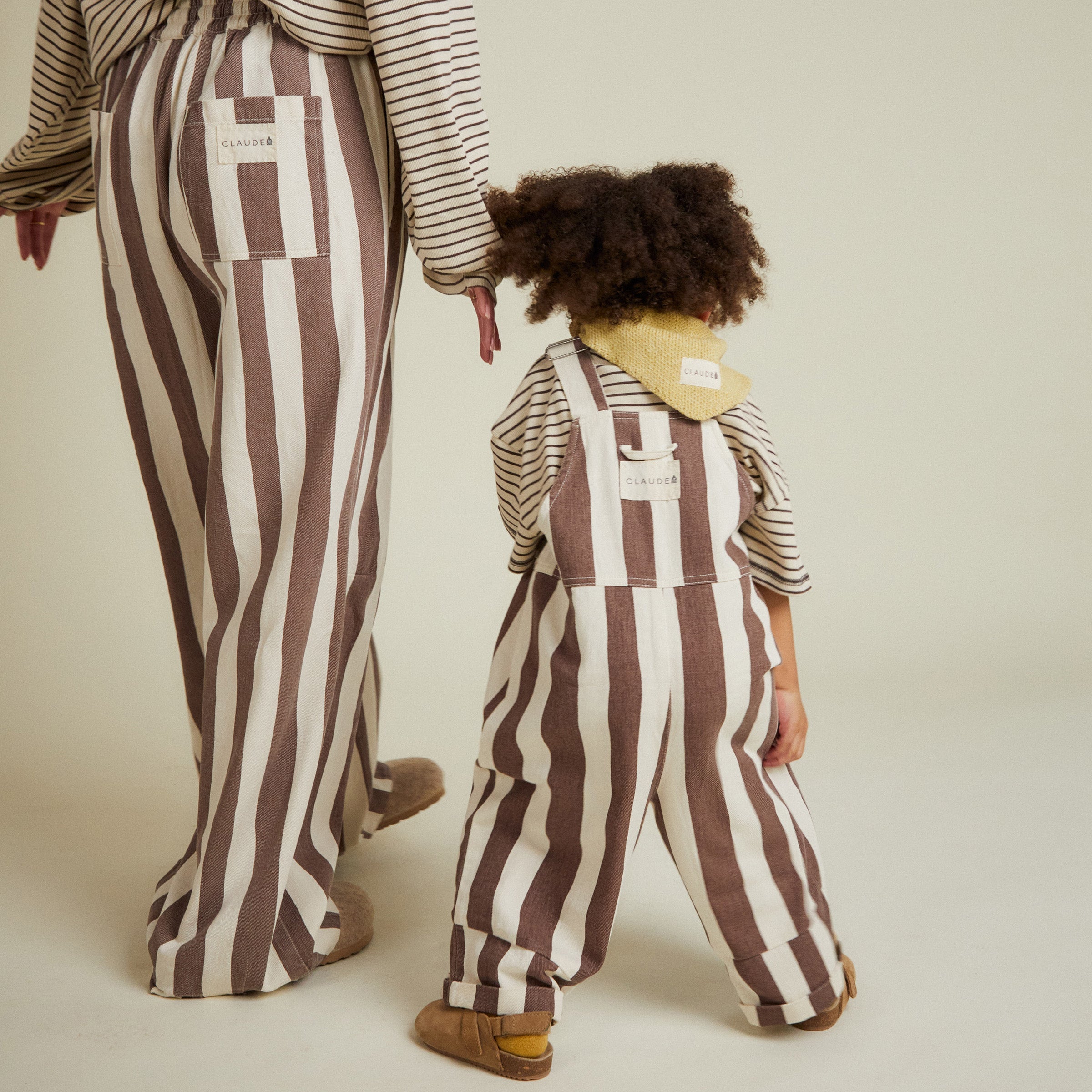 Lenni Coco Stripe Tee Coco & Cream