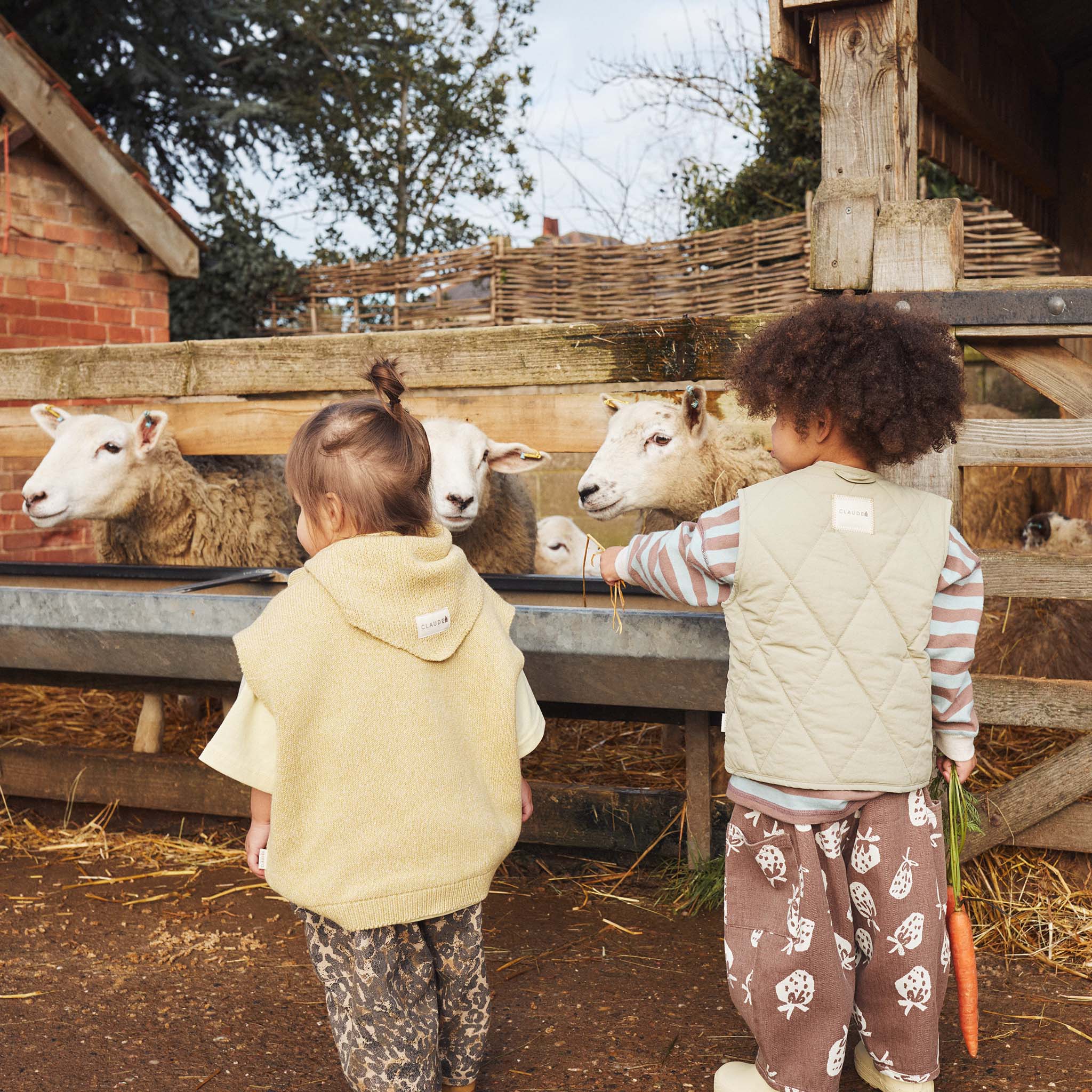 Noa Mustard Knit Vest Mustard