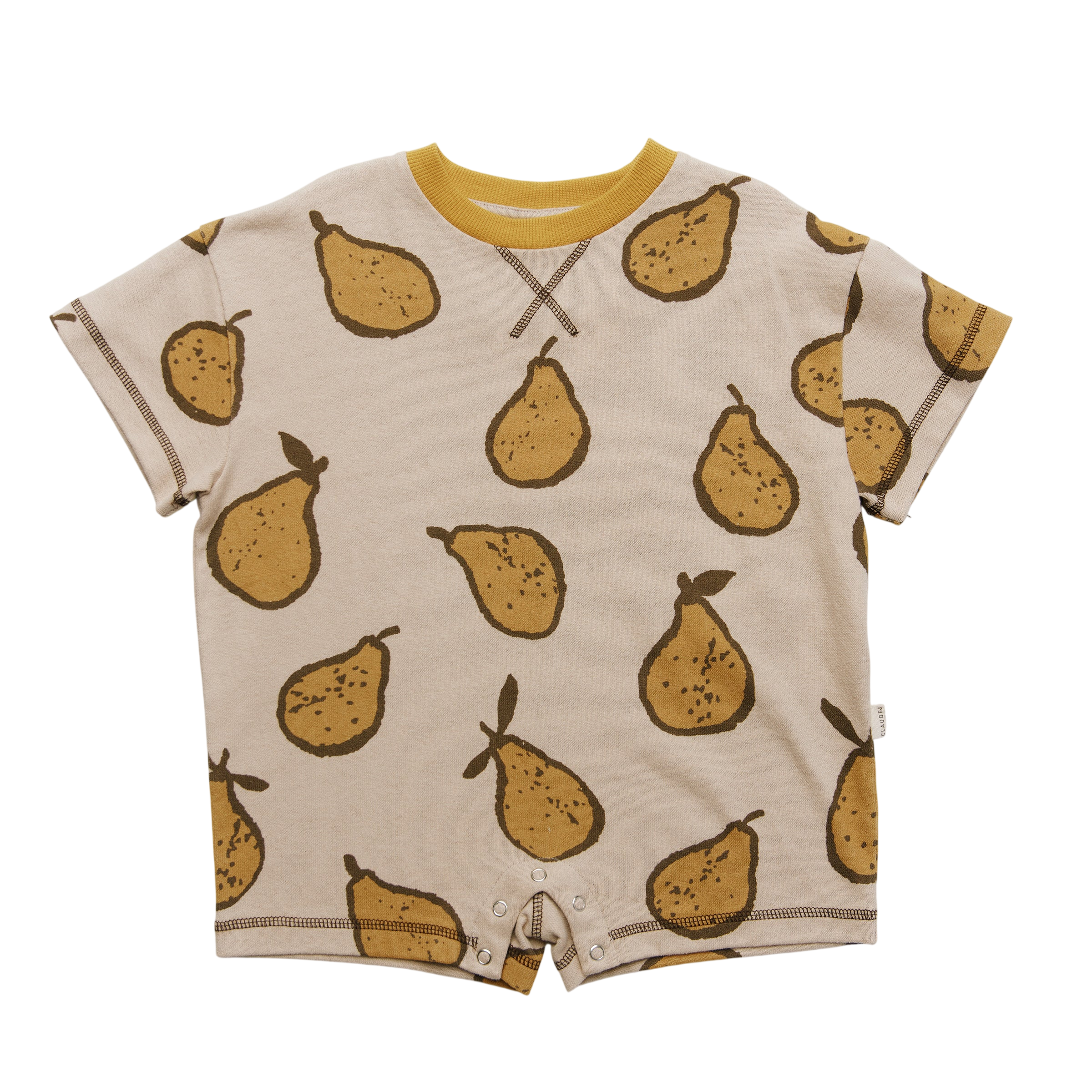 Opal Almond Pear Romper Almond