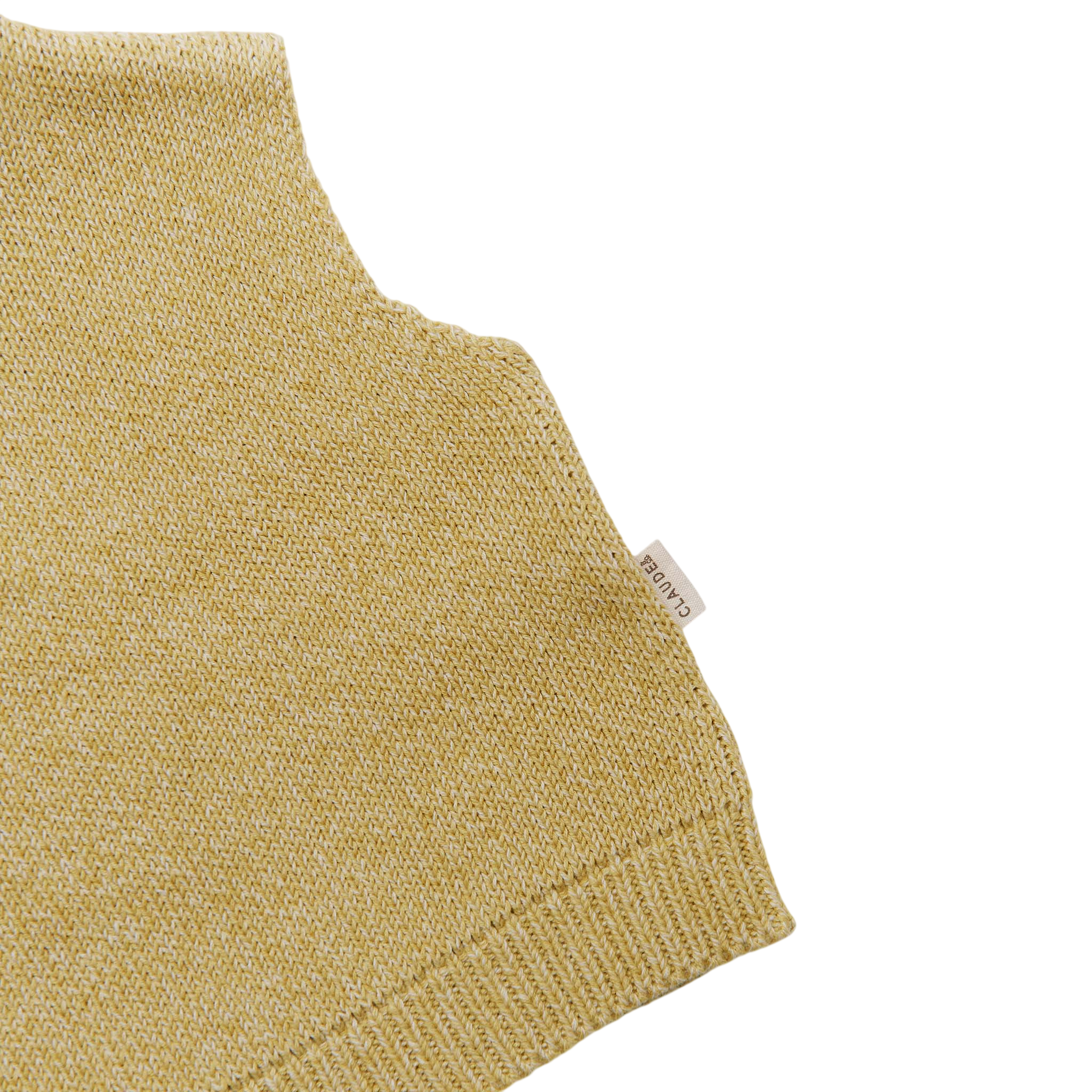 Noa Mustard Knit Vest Mustard