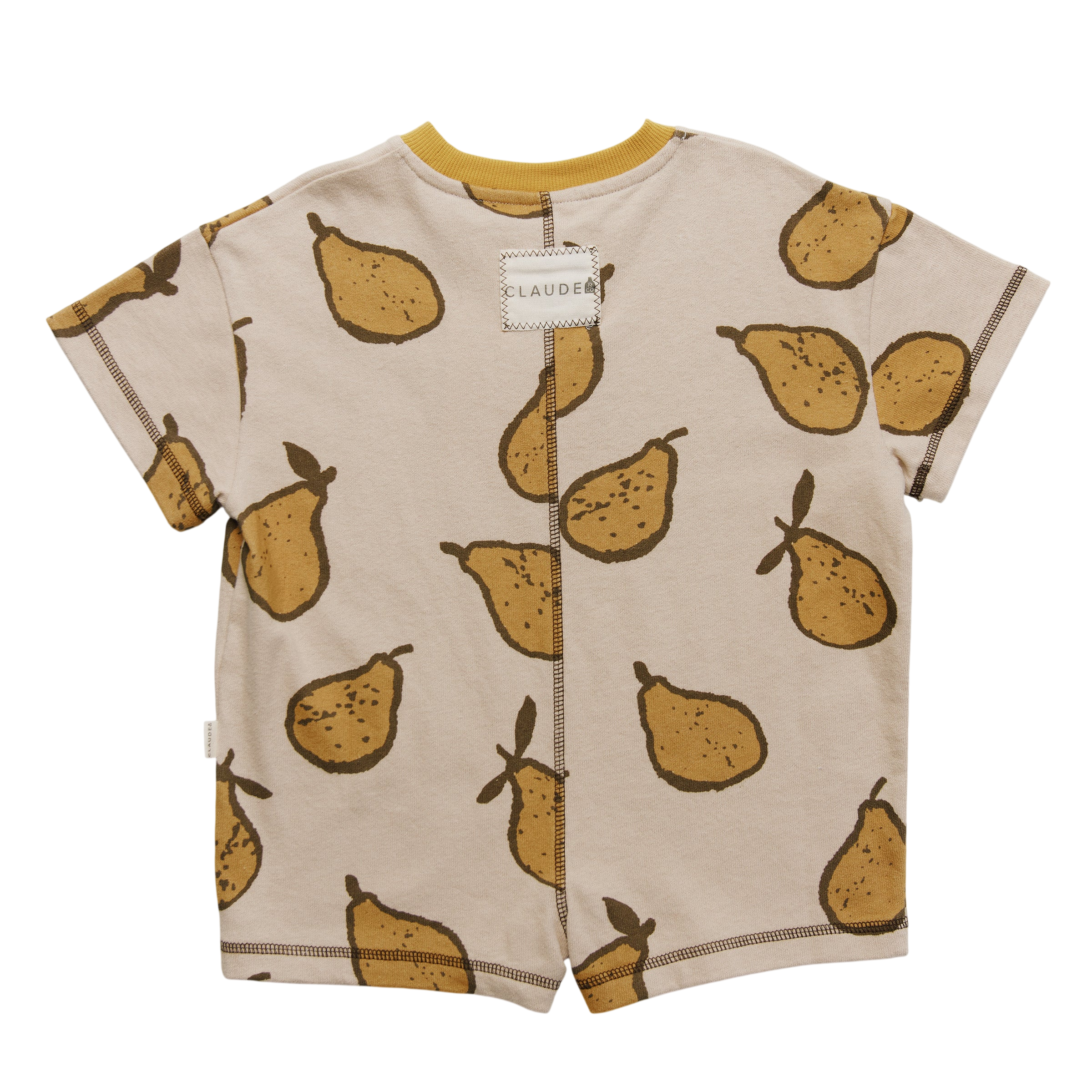 Opal Almond Pear Romper Almond