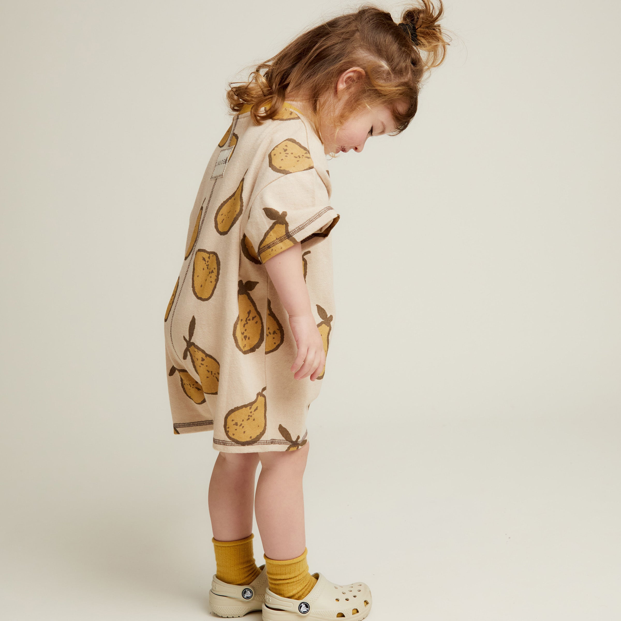 Opal Almond Pear Romper Almond