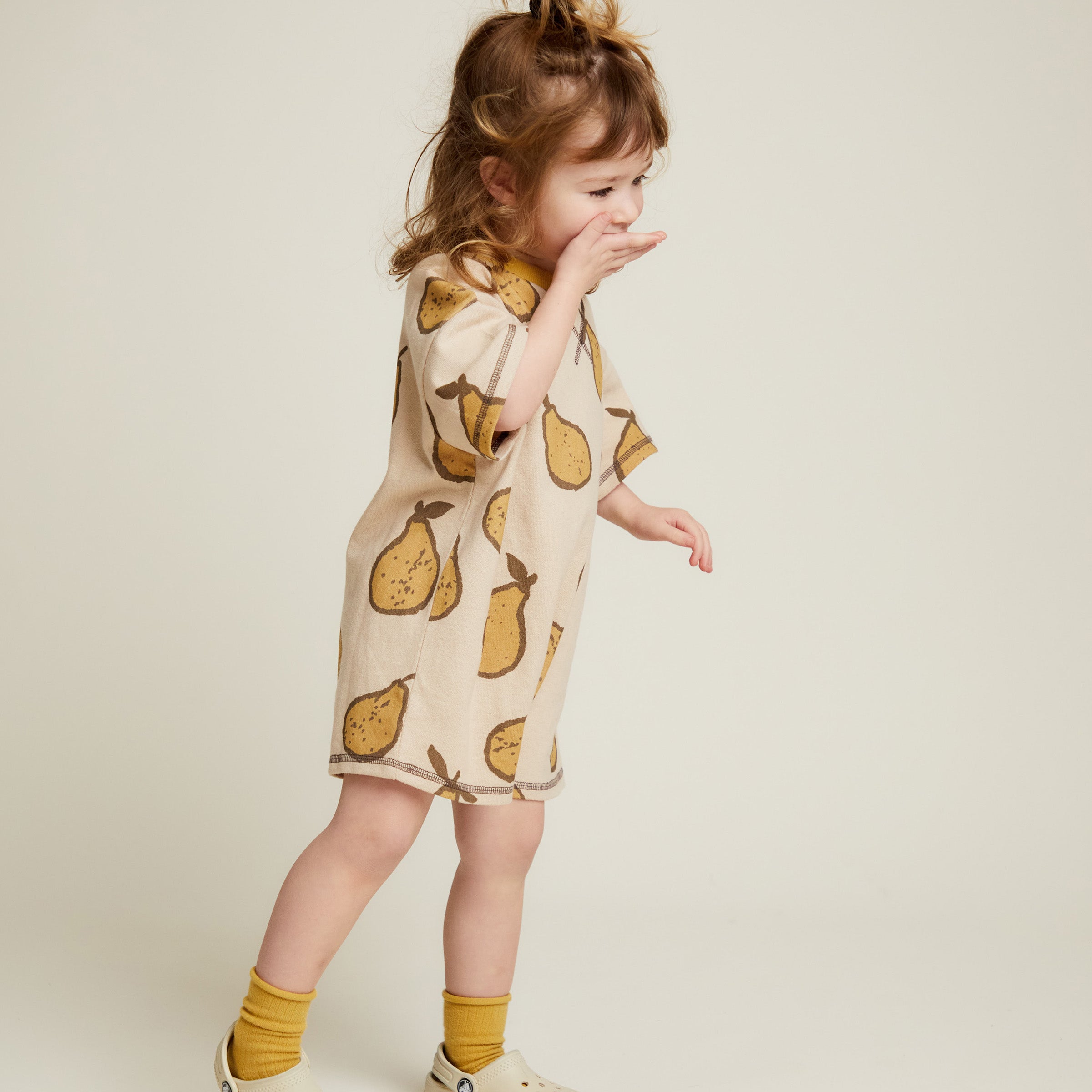 Opal Almond Pear Romper Almond