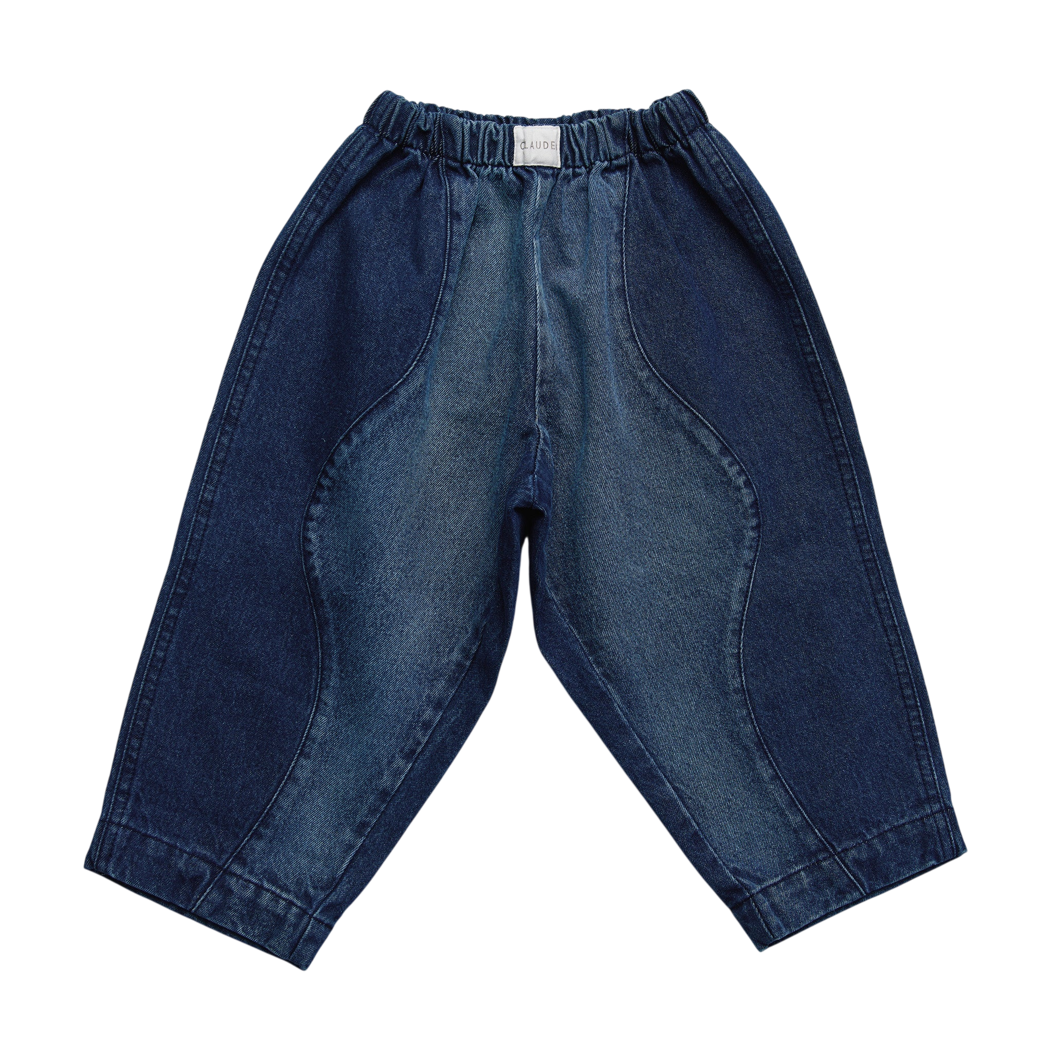 Wave Denim Trouser Denim