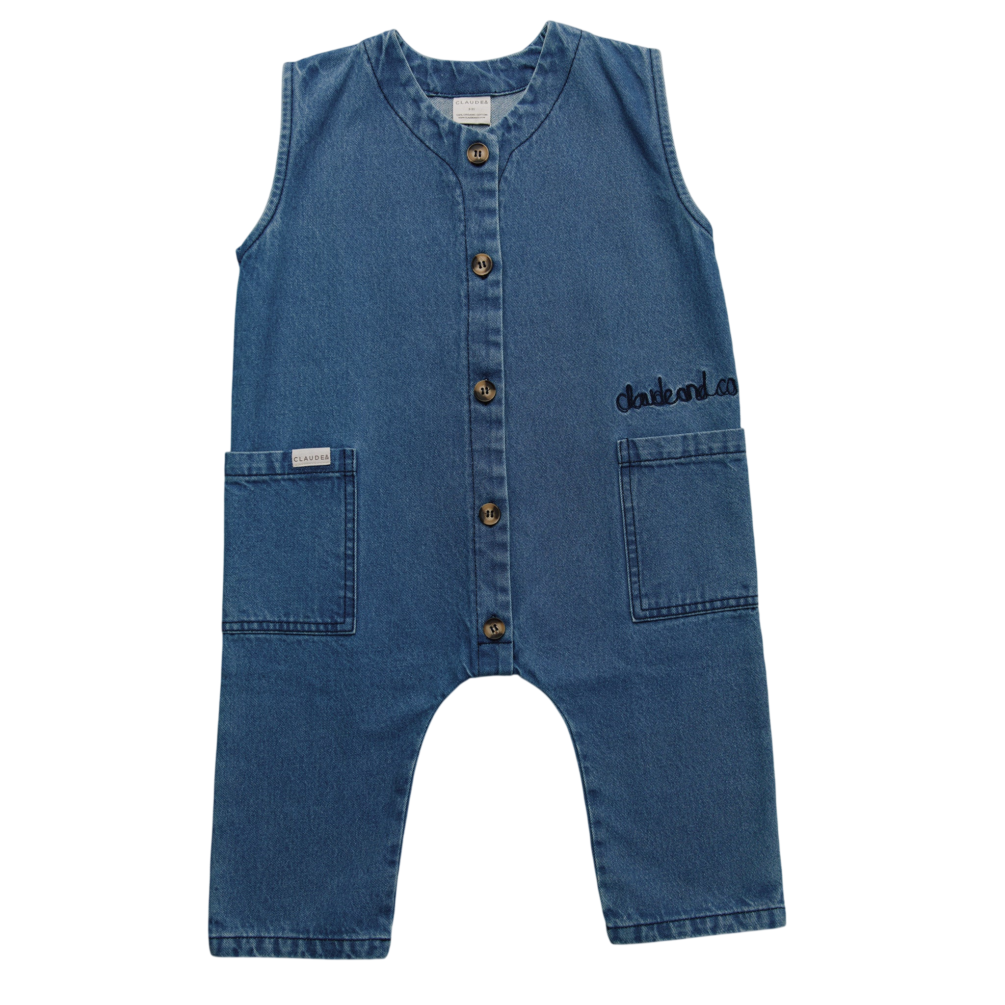 Overall Wren Denim Blue