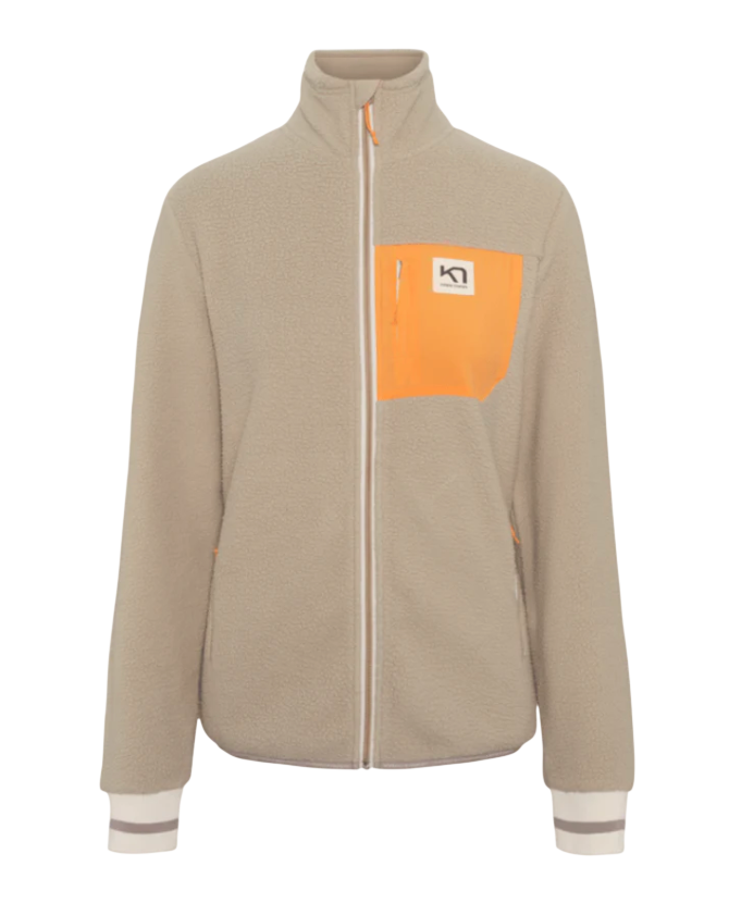 Rothe fleece jacket mocha