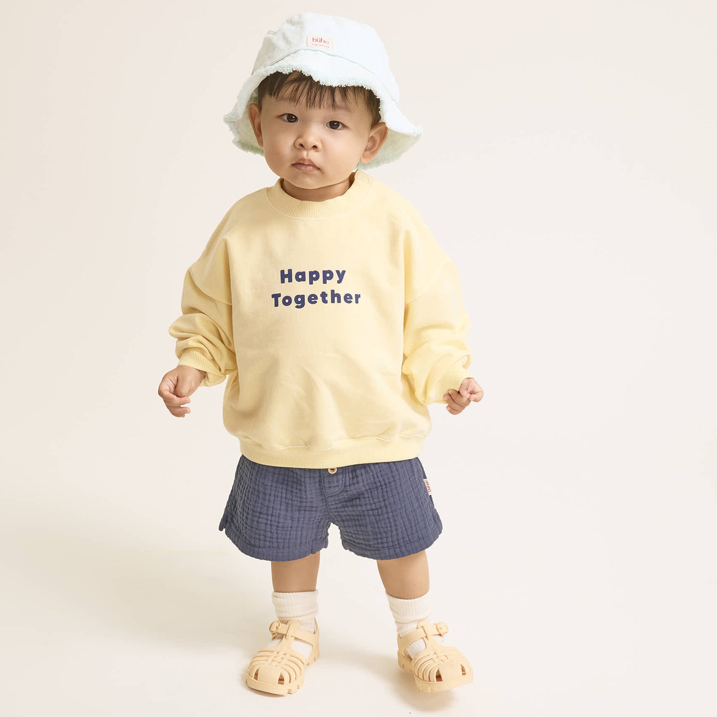 Baby Musselin Shorts Navy