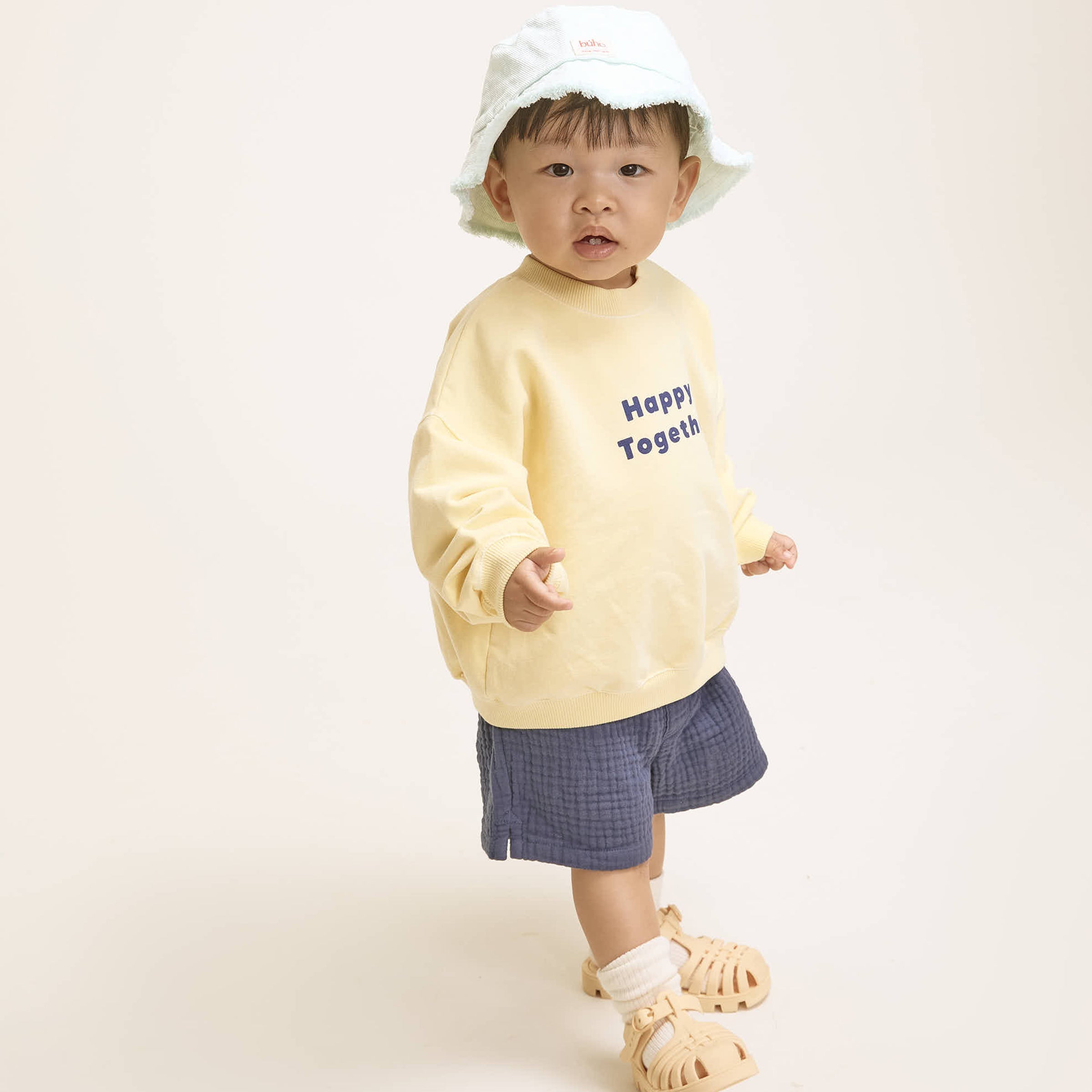 Baby Musselin Shorts Navy