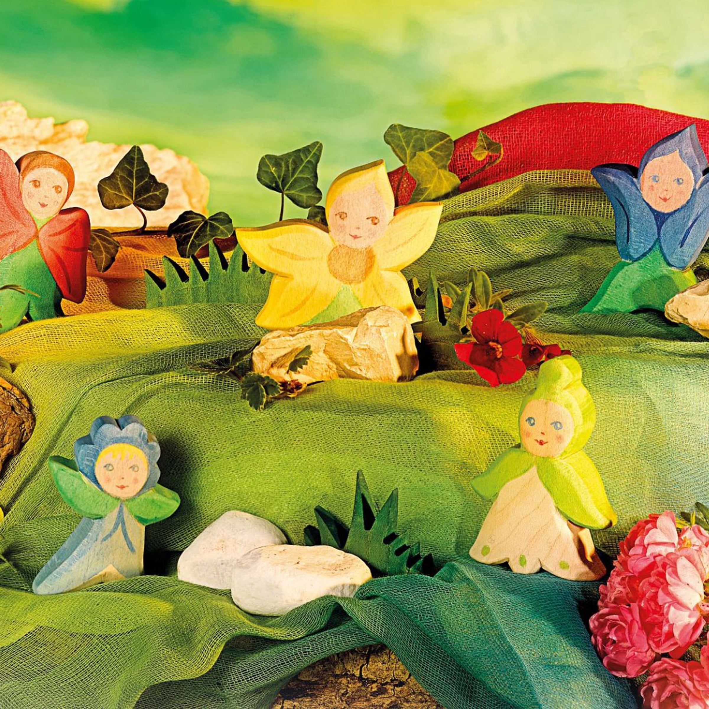 Ostheimer Blumenkind Sonnenblume Holz