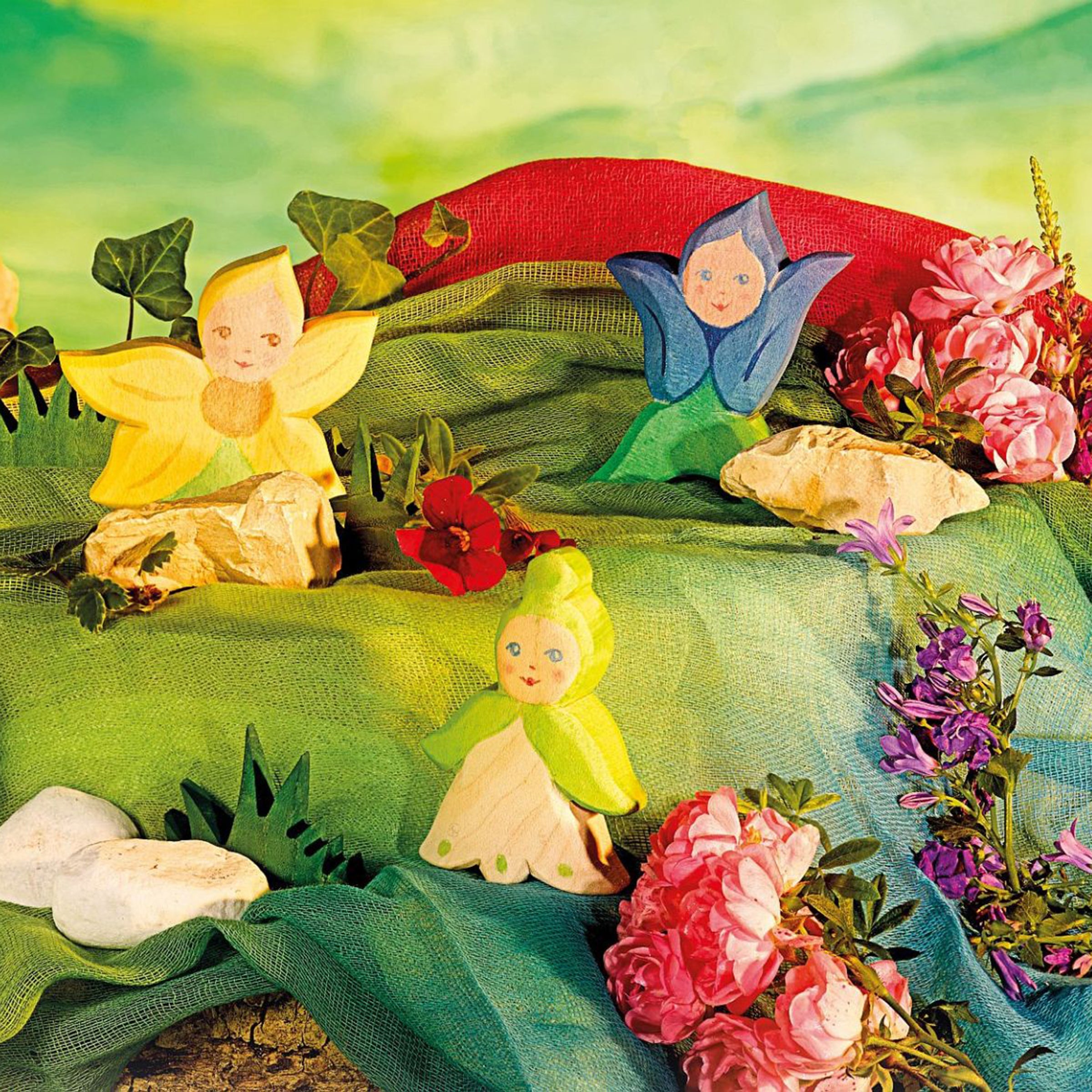 Ostheimer Blumenkind Märzenbecher Holz