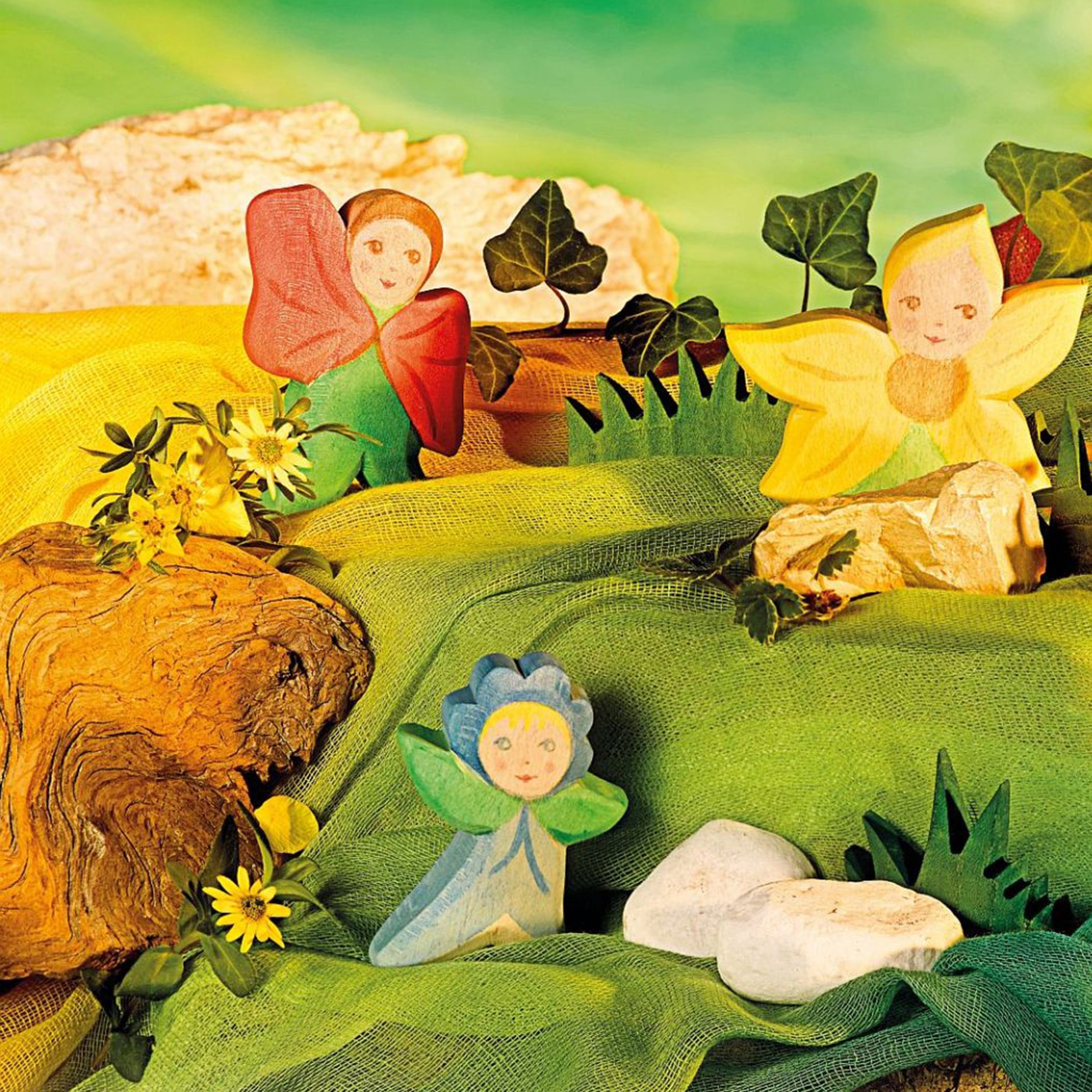 Ostheimer Blumenkind Mohn Holz