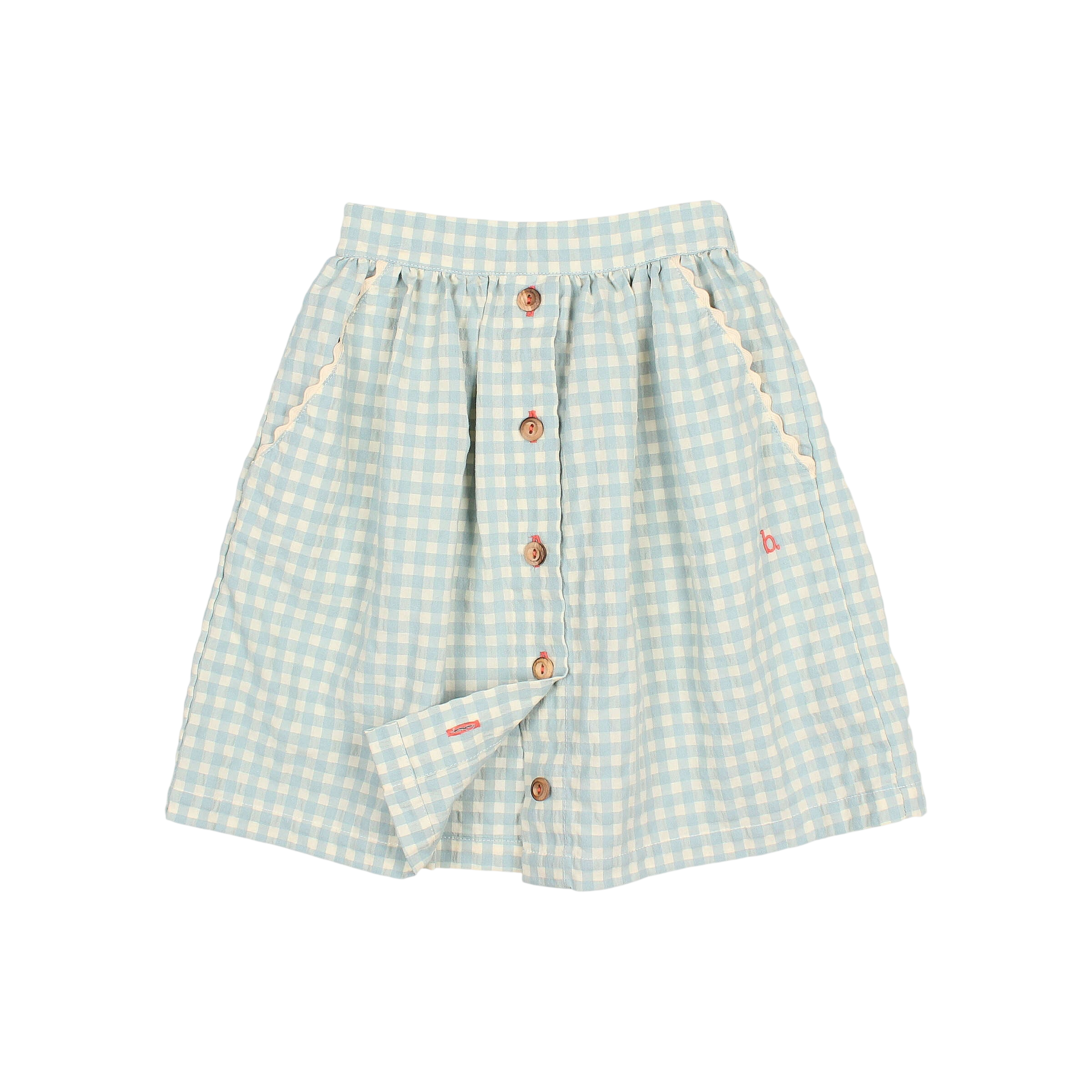 Rock Gingham Aqua