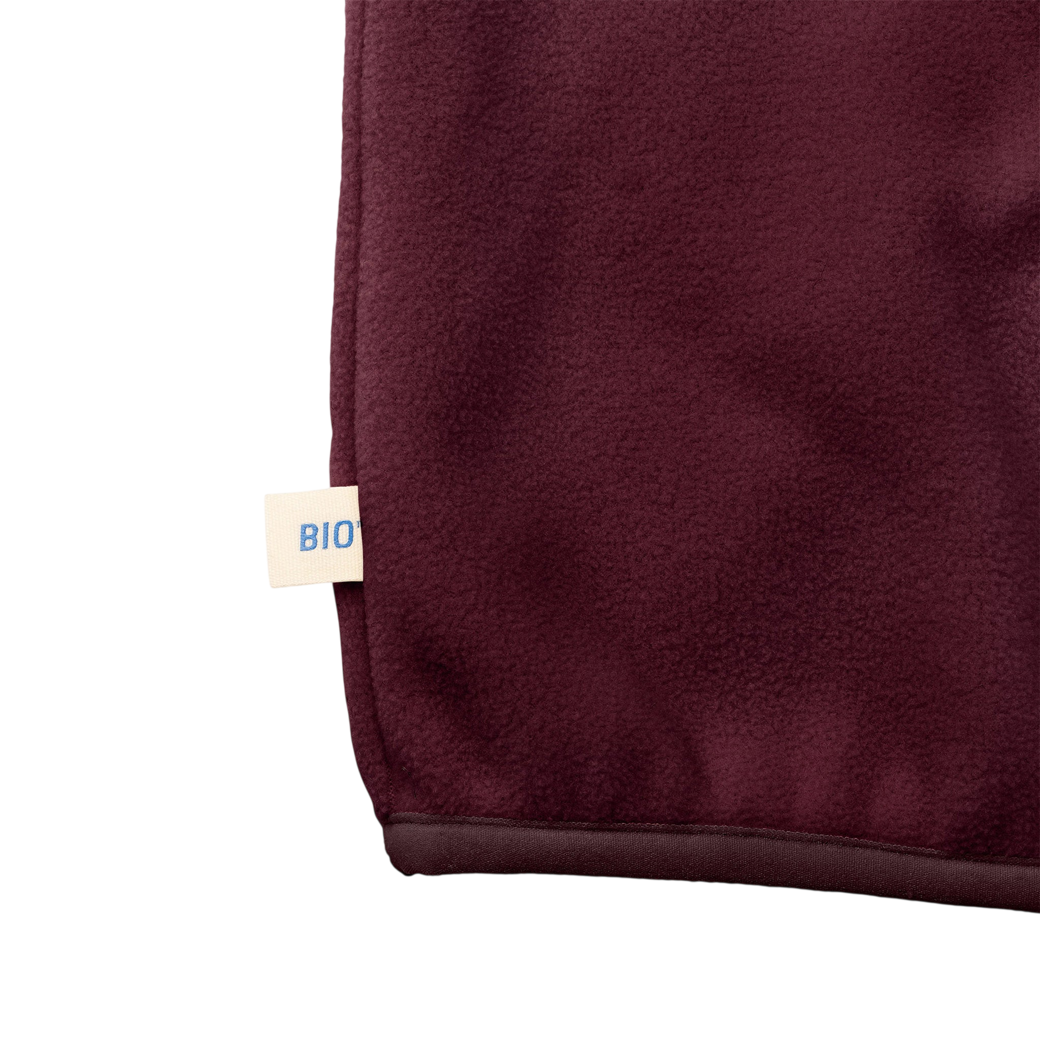 Avan Veste polaire bio "Senso" Mulberry / Dark rose