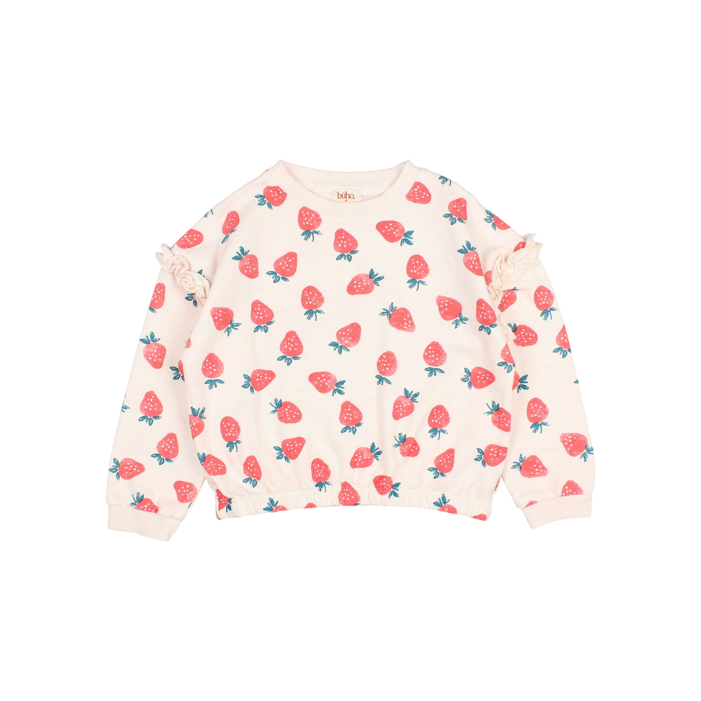 Sweat-shirt Strawberry Cream Pink