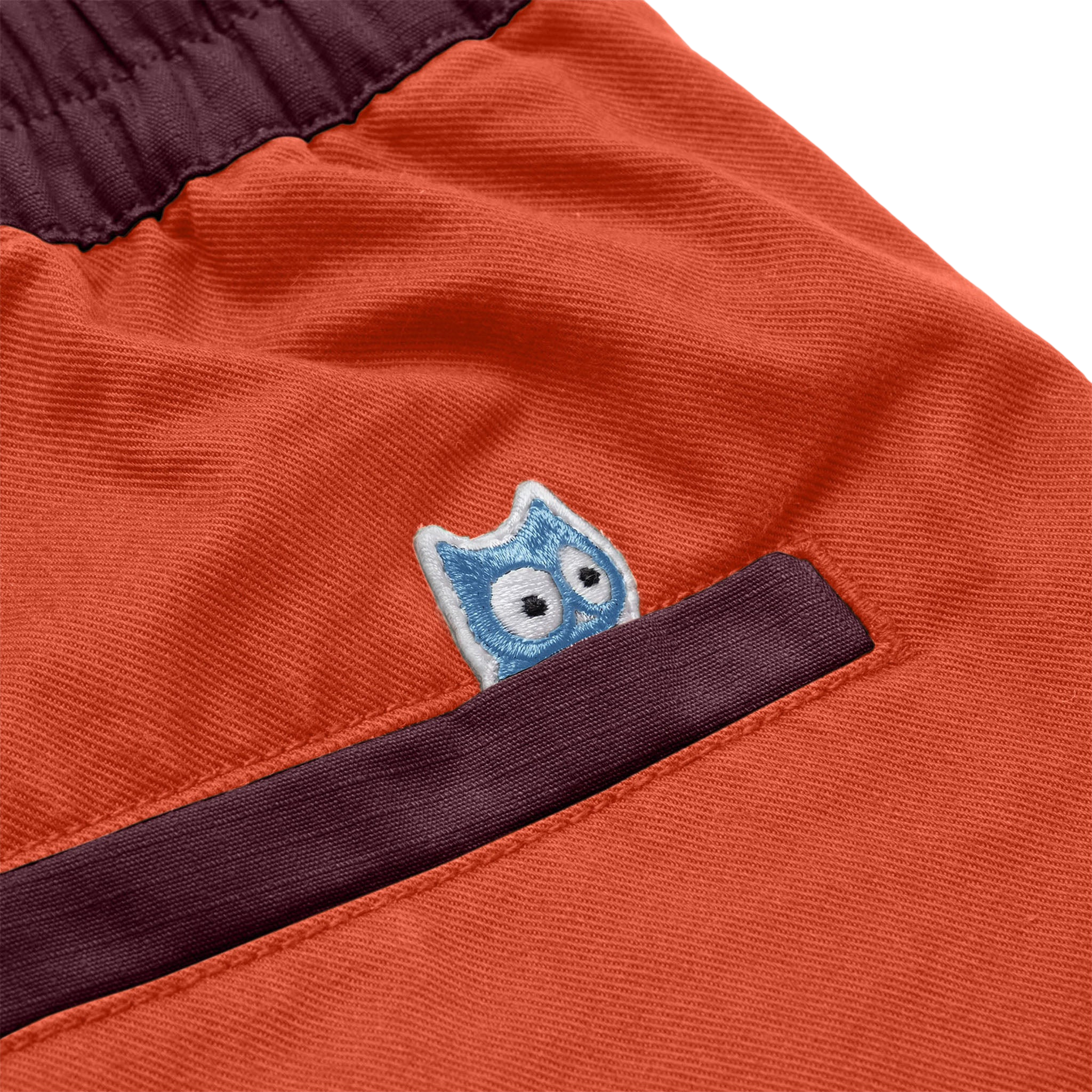 Hose Mack Zip-off Mulberry / Amber