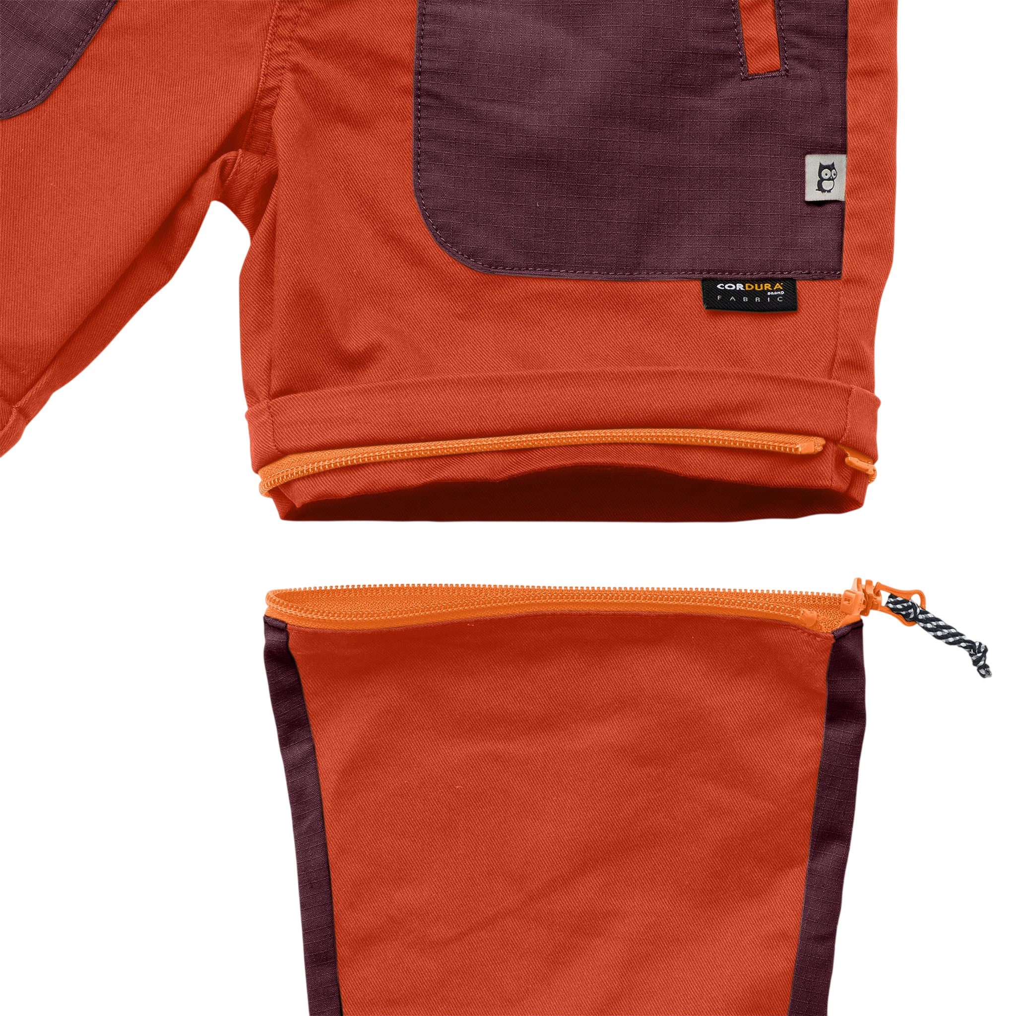 Hose Mack Zip-off Mulberry / Amber