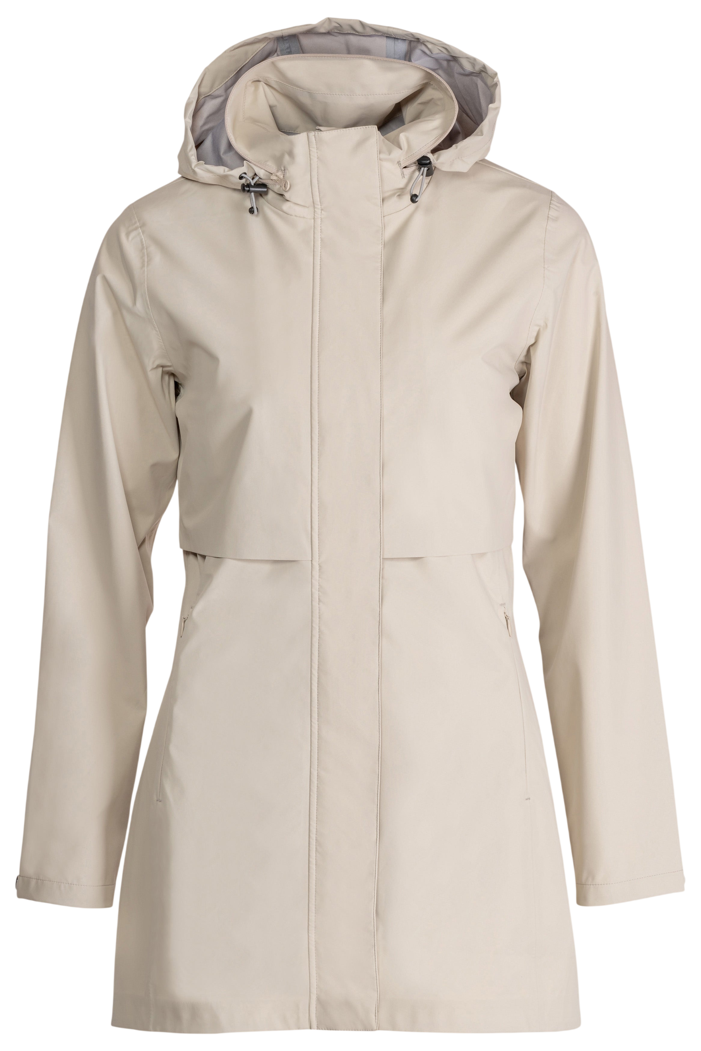 Penny 3-layer raincoat silver lining
