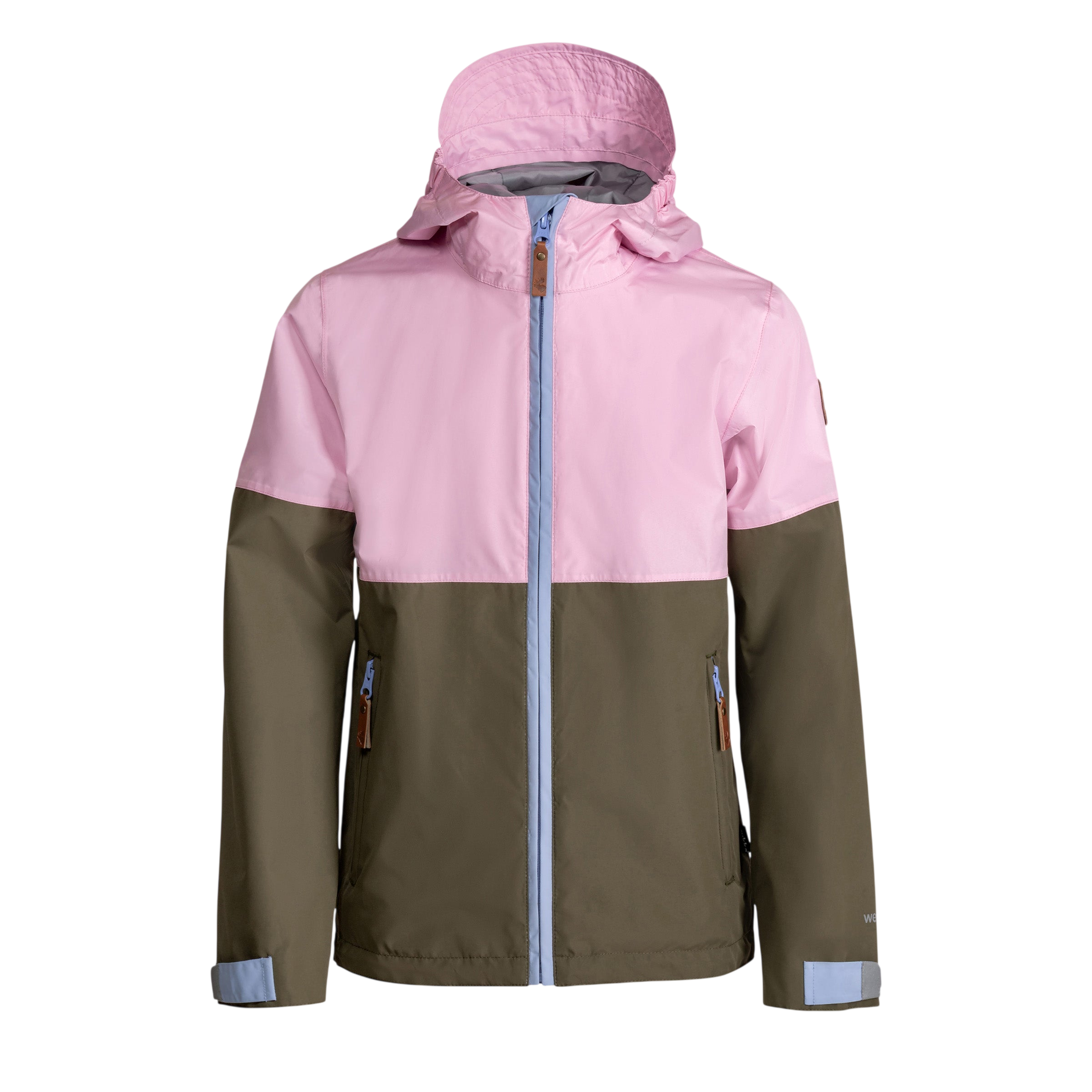 Puck children's rain jacket pink