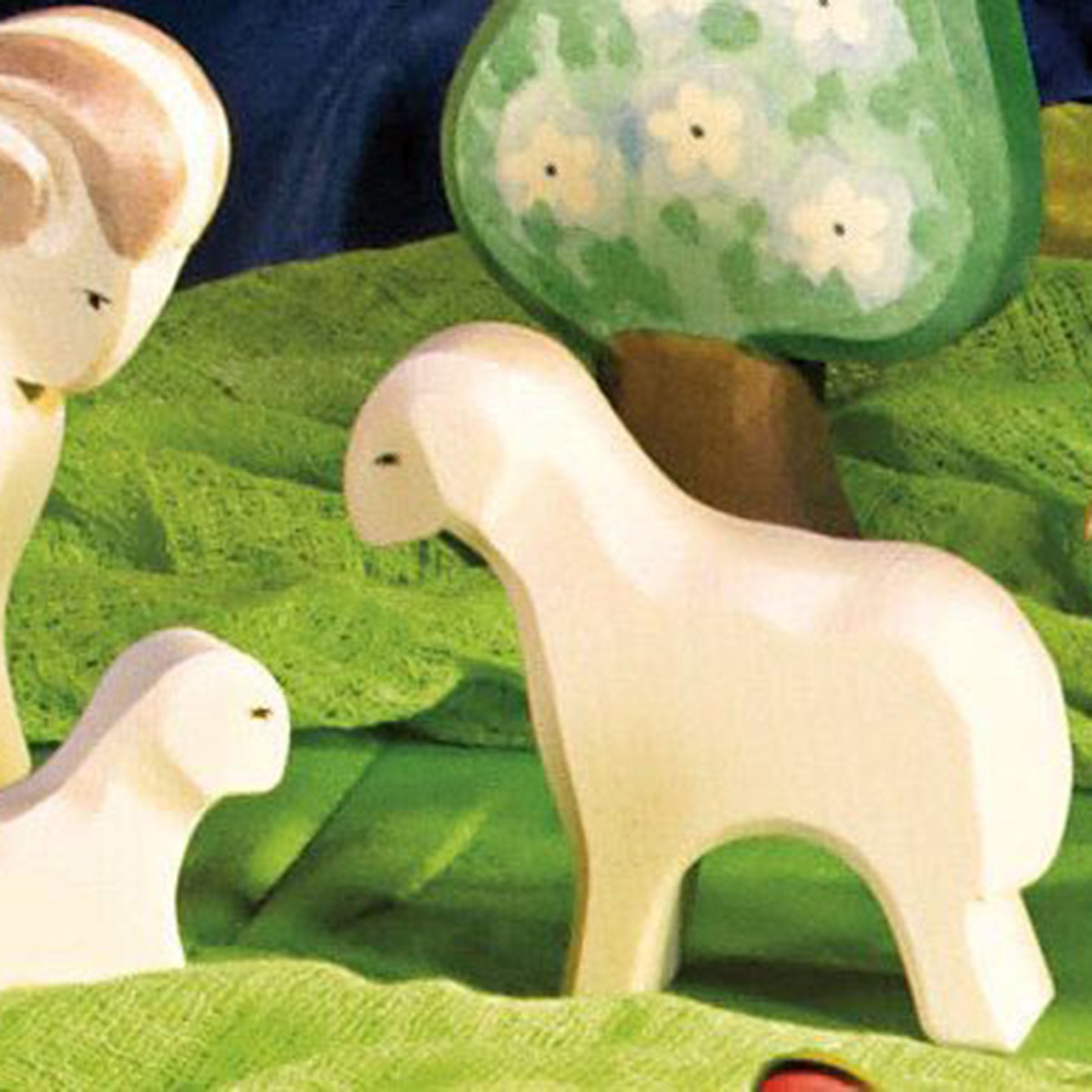 Ostheimer Sheep standing