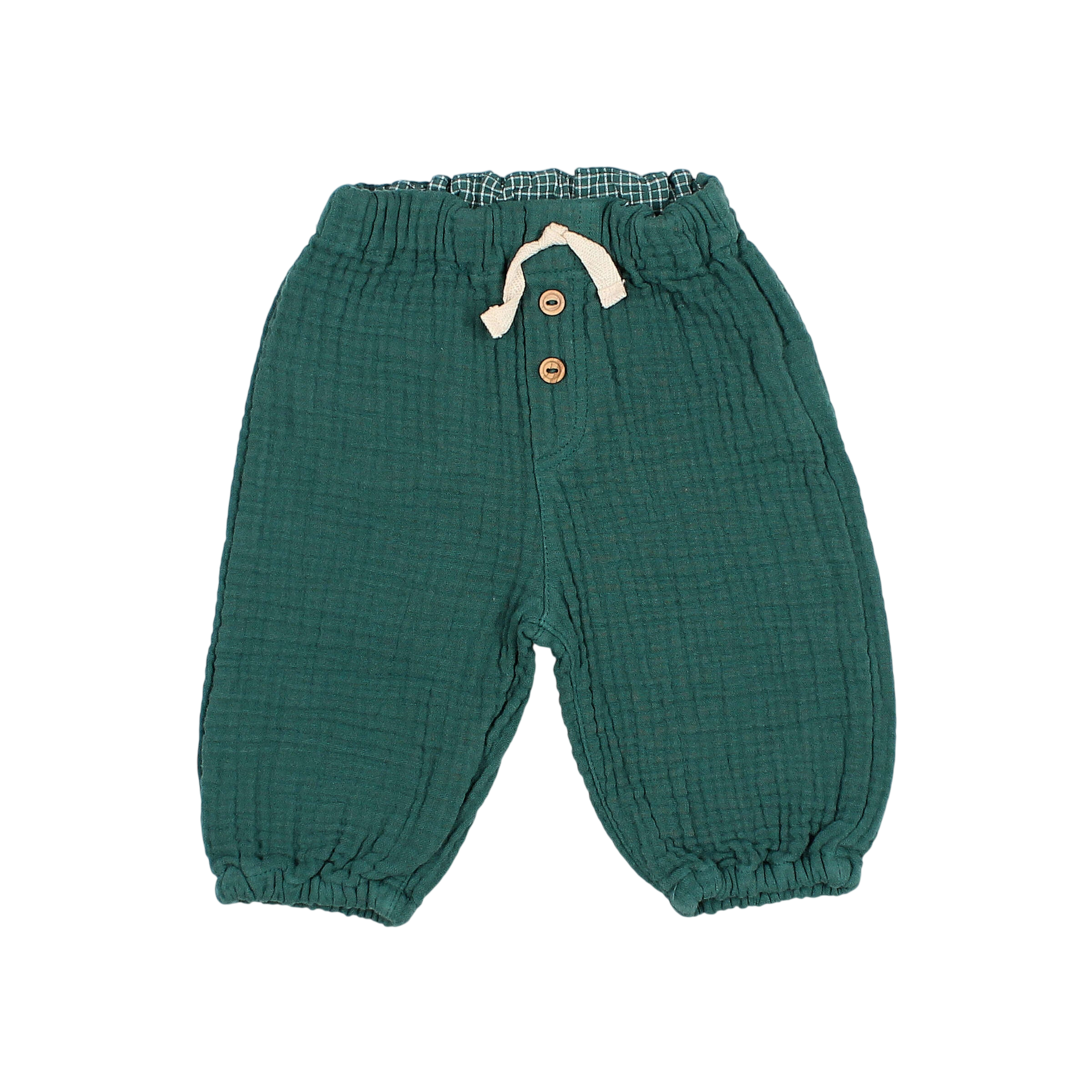 Baby Musselin Hose Green Lake