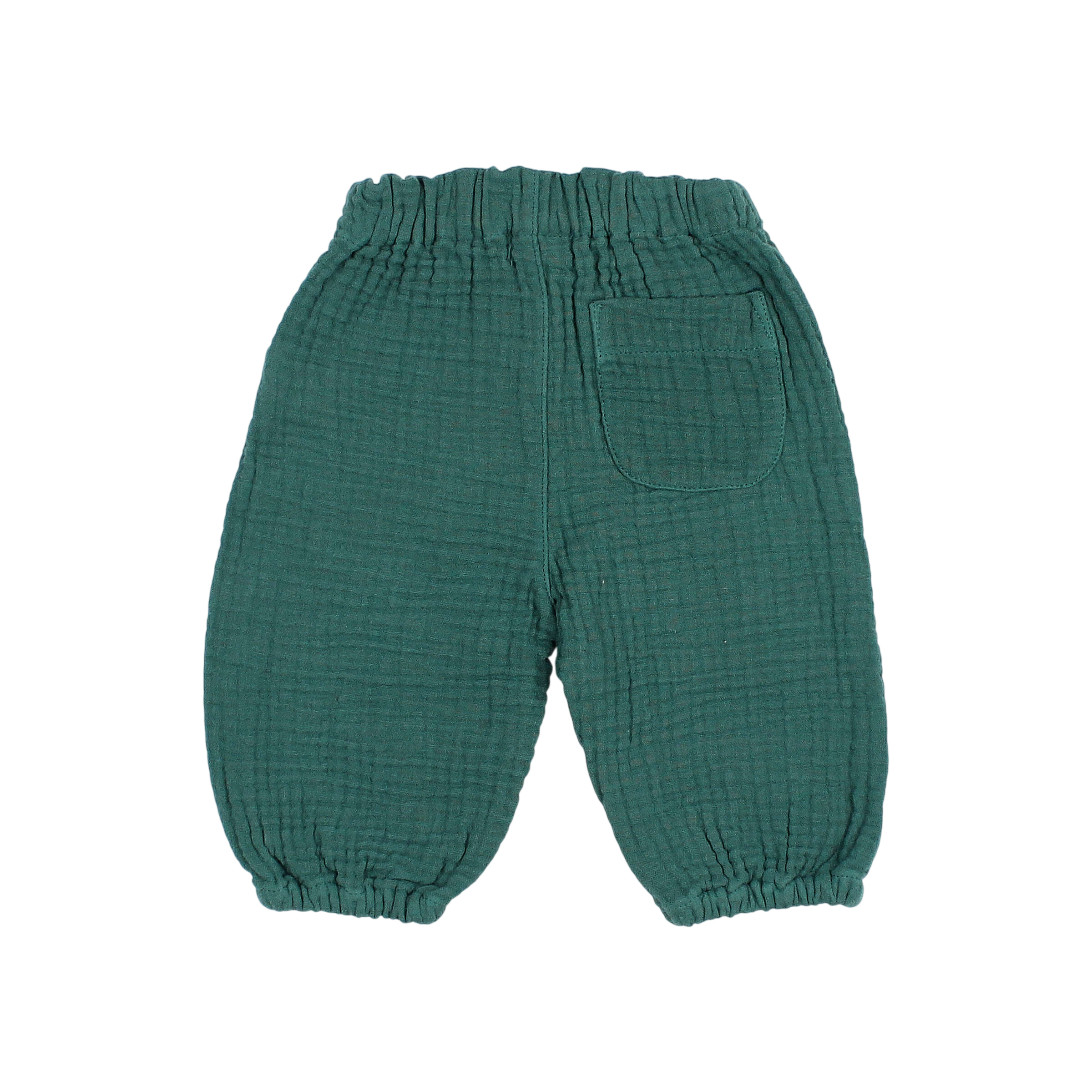 Baby Musselin Hose Green Lake