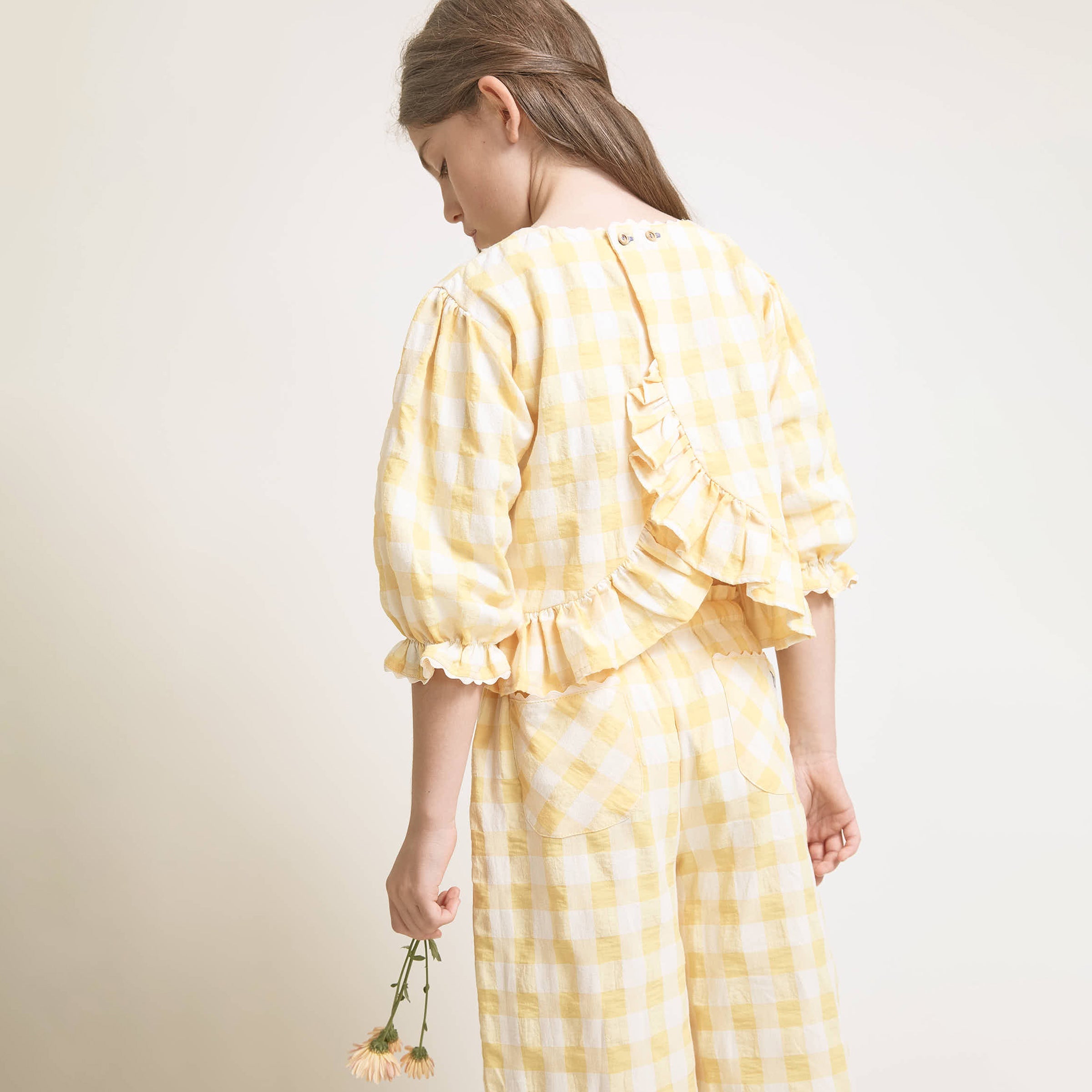 Gingham Sun blouse