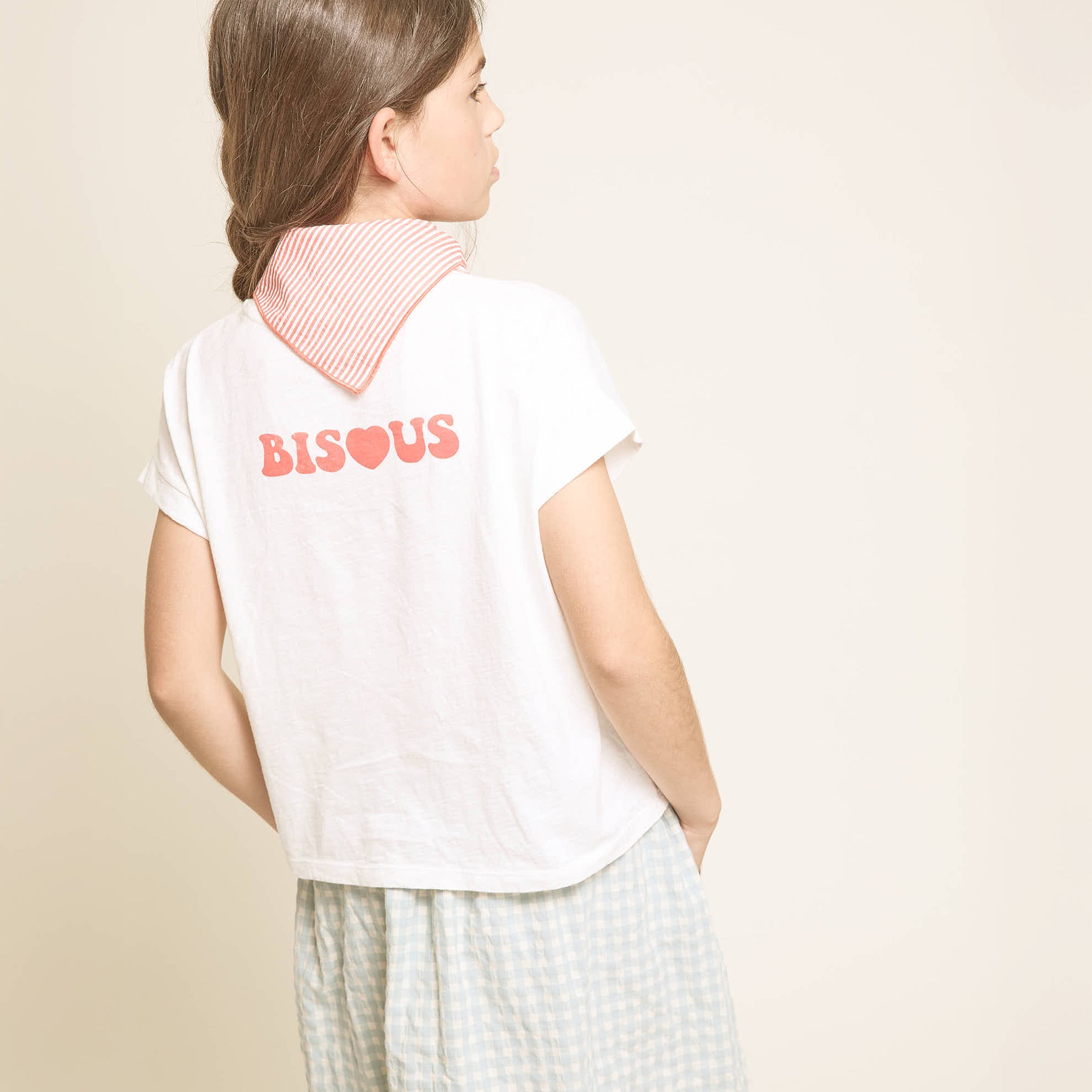 T-shirt Bisous White