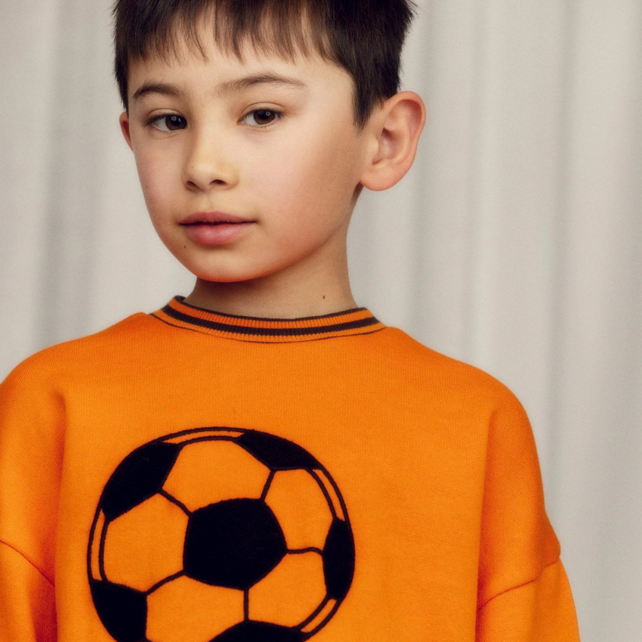 Sweatshirt Football Orange