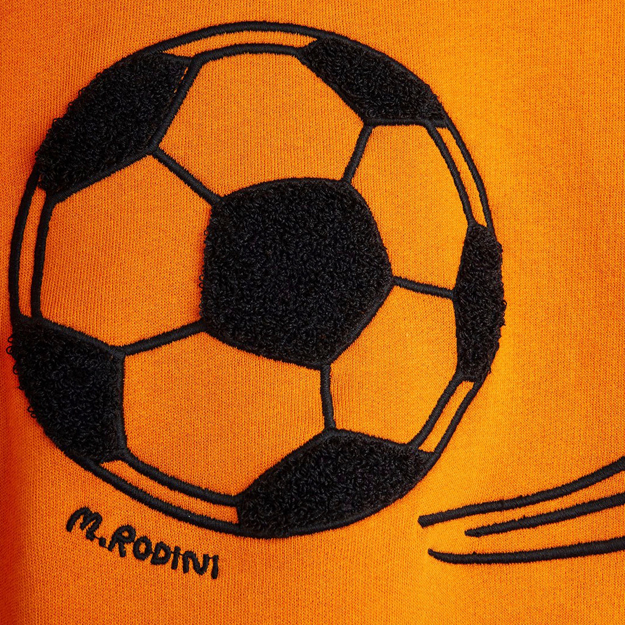 Sweat-shirt Football Orange
