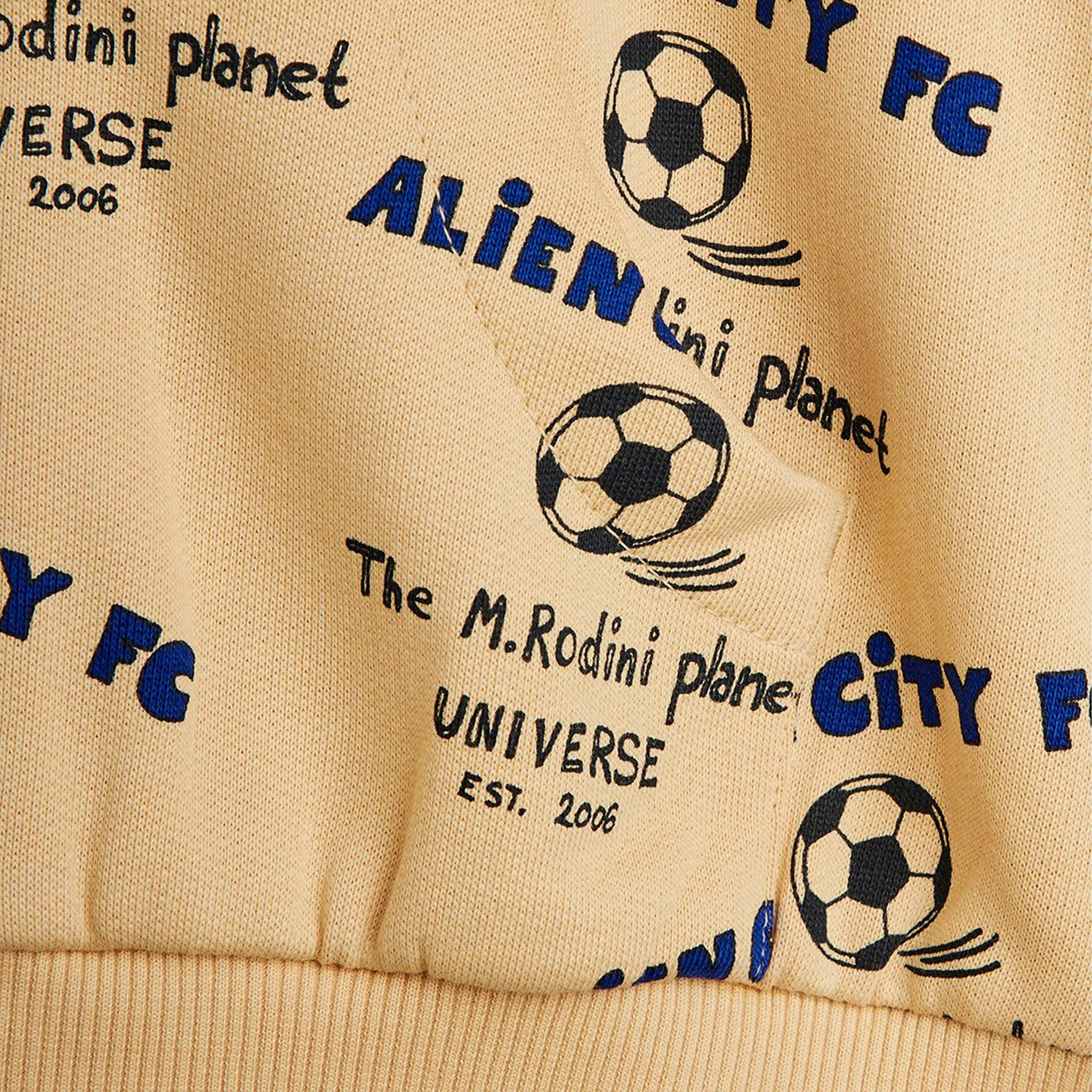 Hoodie Alien City FC Beige