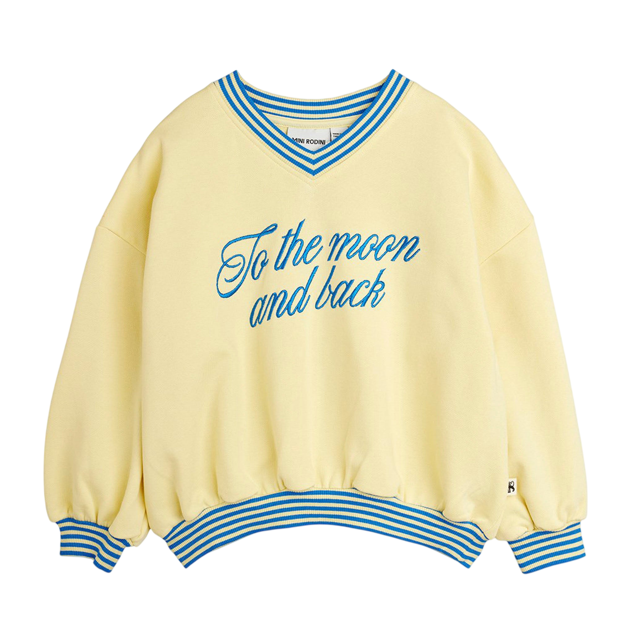 Sweatshirt To The Moon Yellow