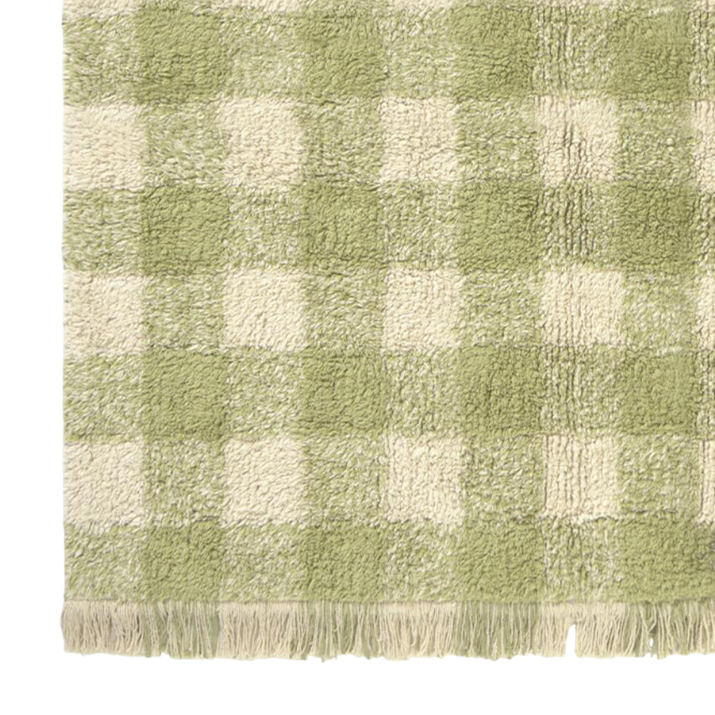 Tapis Vichy Matcha