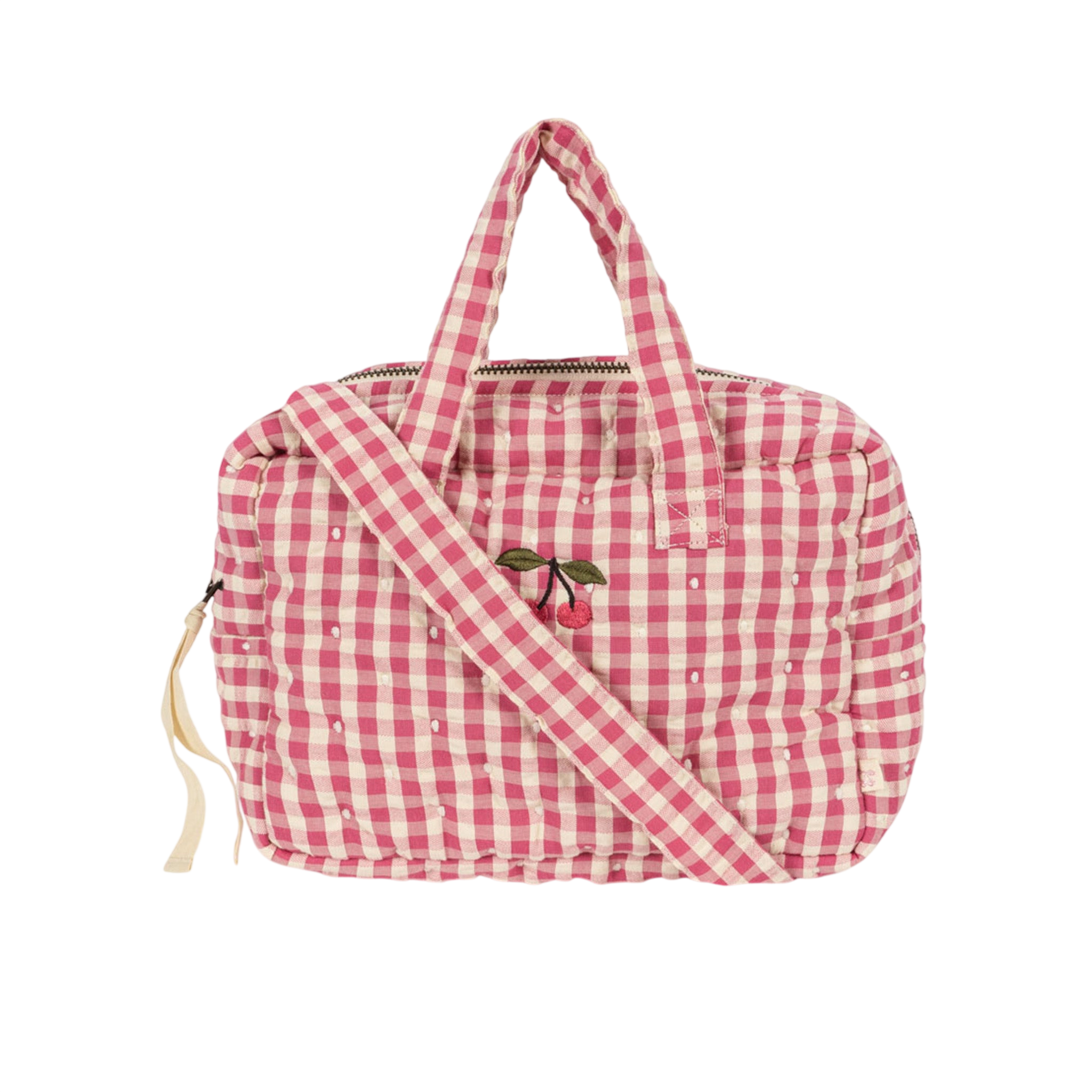 Puppentasche Bubblegum Check