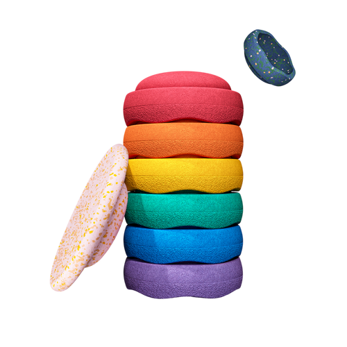 Spring Special Rainbow Set classic (Board & Mini dark blue offerts)