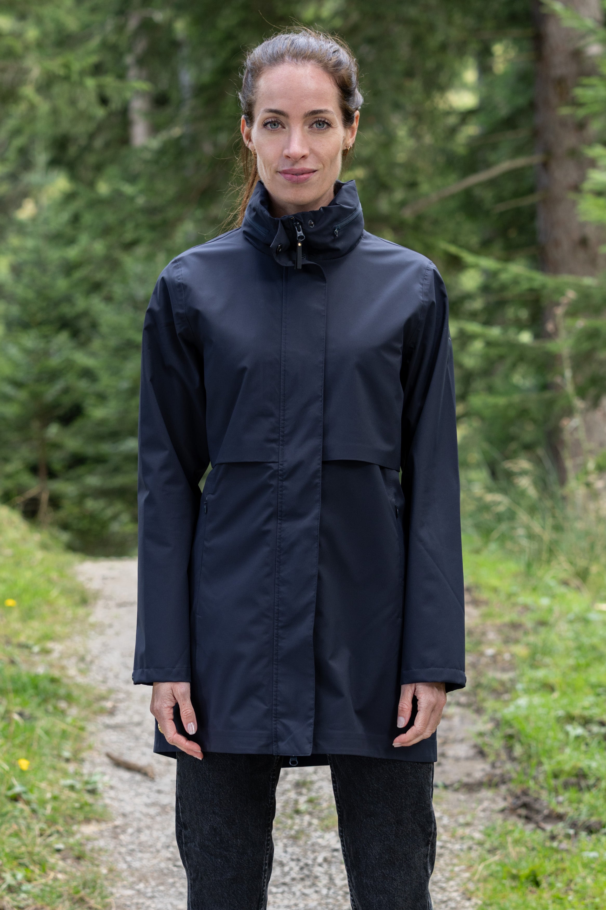 Manteau de pluie 3 couches Penny dark navy